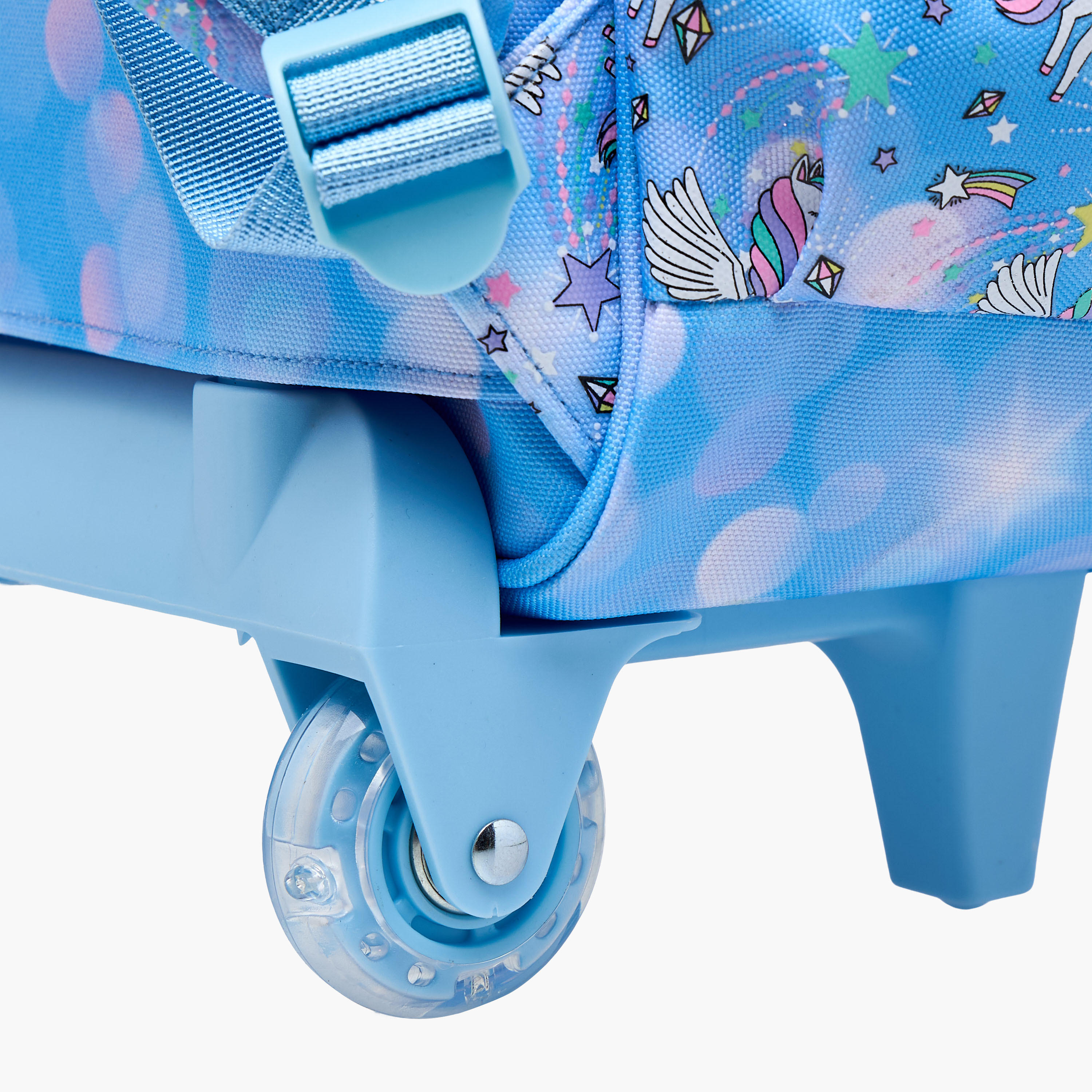 شنطة ترولي للبنات 5-8 سنوات بأحزمة كتف مبطّنة وتصميم يونيكورن من سكايلر-school-bagsandbackpacks-trolleybags-image-11