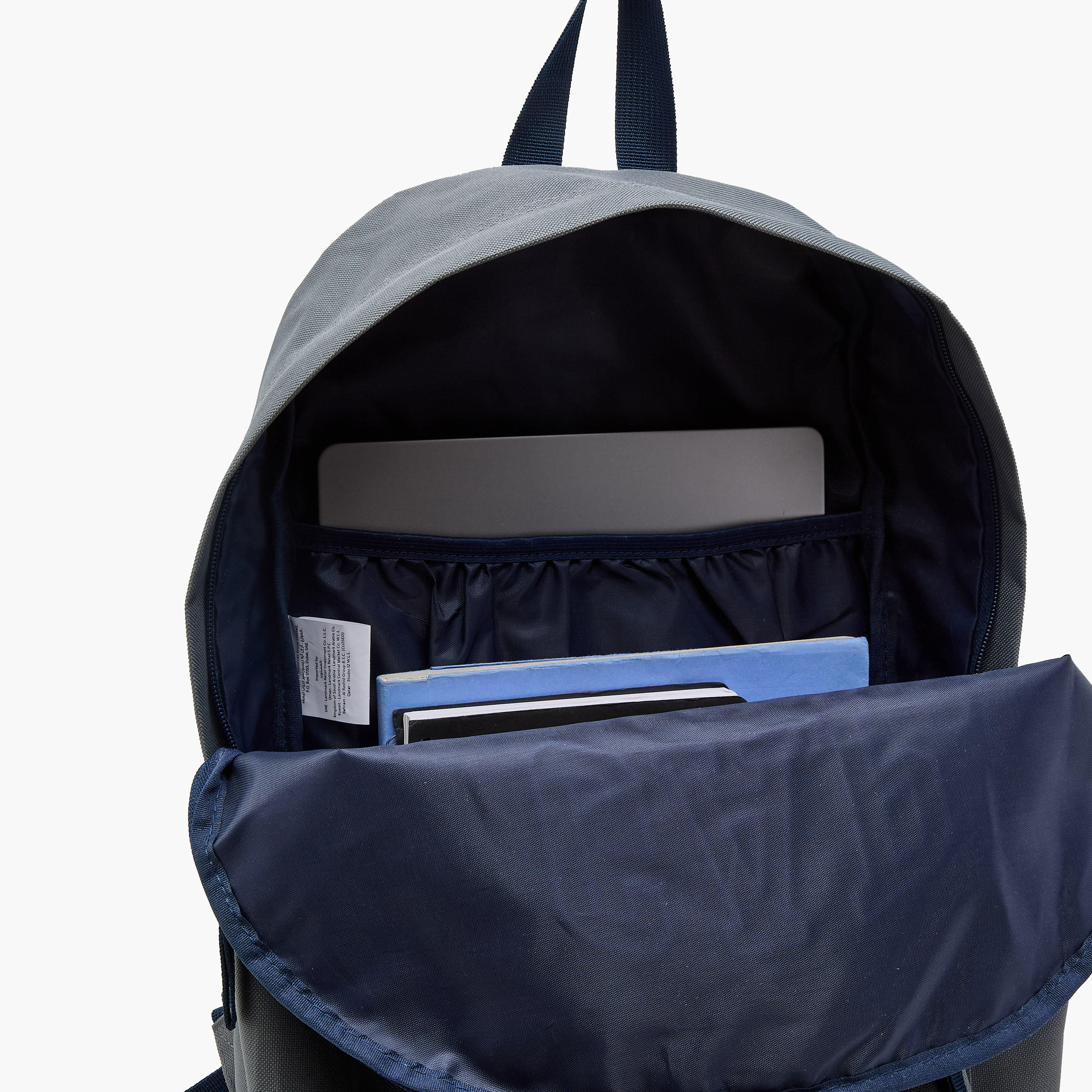 شنطة ظهر 17 بوصة بأحزمة قابلة للتعديل وسحاب إغلاق وطبعات الشعار من جاب - 43x29x11 سم-school-bagsandbackpacks-backpacks-image-12