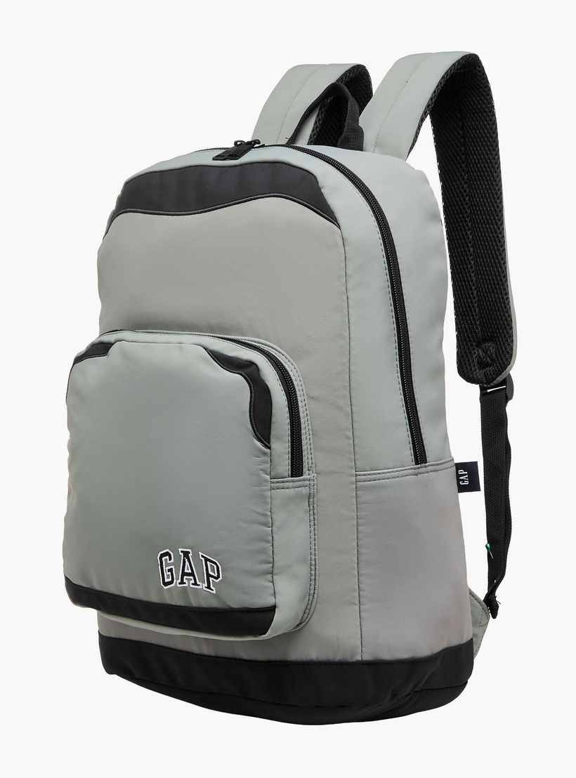 GAP 18-inch Logo Print Backpack with Adjustable Straps and Zip Closure - 45x30x16 cms-school-bagsandbackpacks-backpacks-image-2