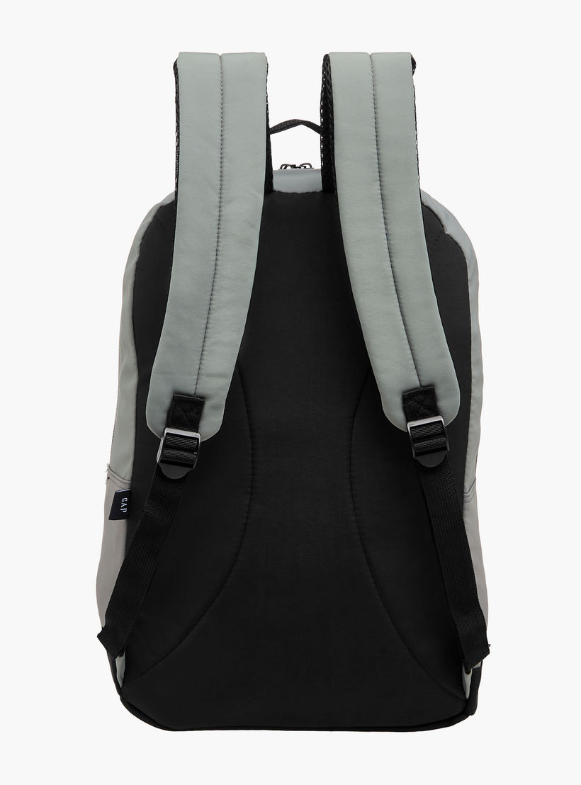 GAP 18-inch Logo Print Backpack with Adjustable Straps and Zip Closure - 45x30x16 cms-school-bagsandbackpacks-backpacks-image-4