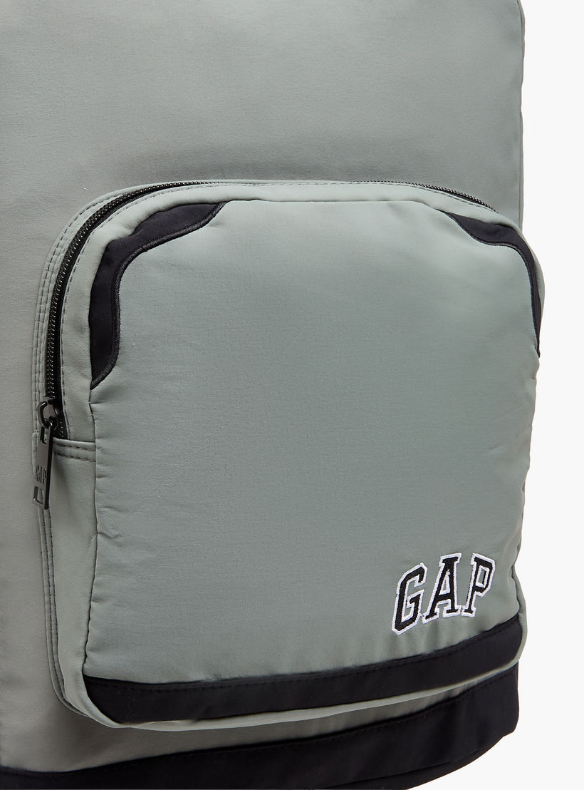 GAP 18-inch Logo Print Backpack with Adjustable Straps and Zip Closure - 45x30x16 cms-school-bagsandbackpacks-backpacks-image-5