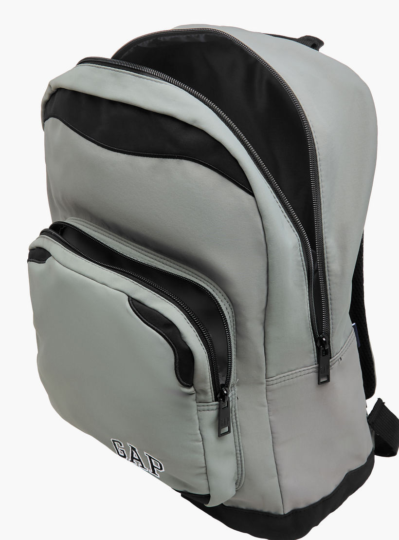 GAP 18-inch Logo Print Backpack with Adjustable Straps and Zip Closure - 45x30x16 cms-school-bagsandbackpacks-backpacks-image-6