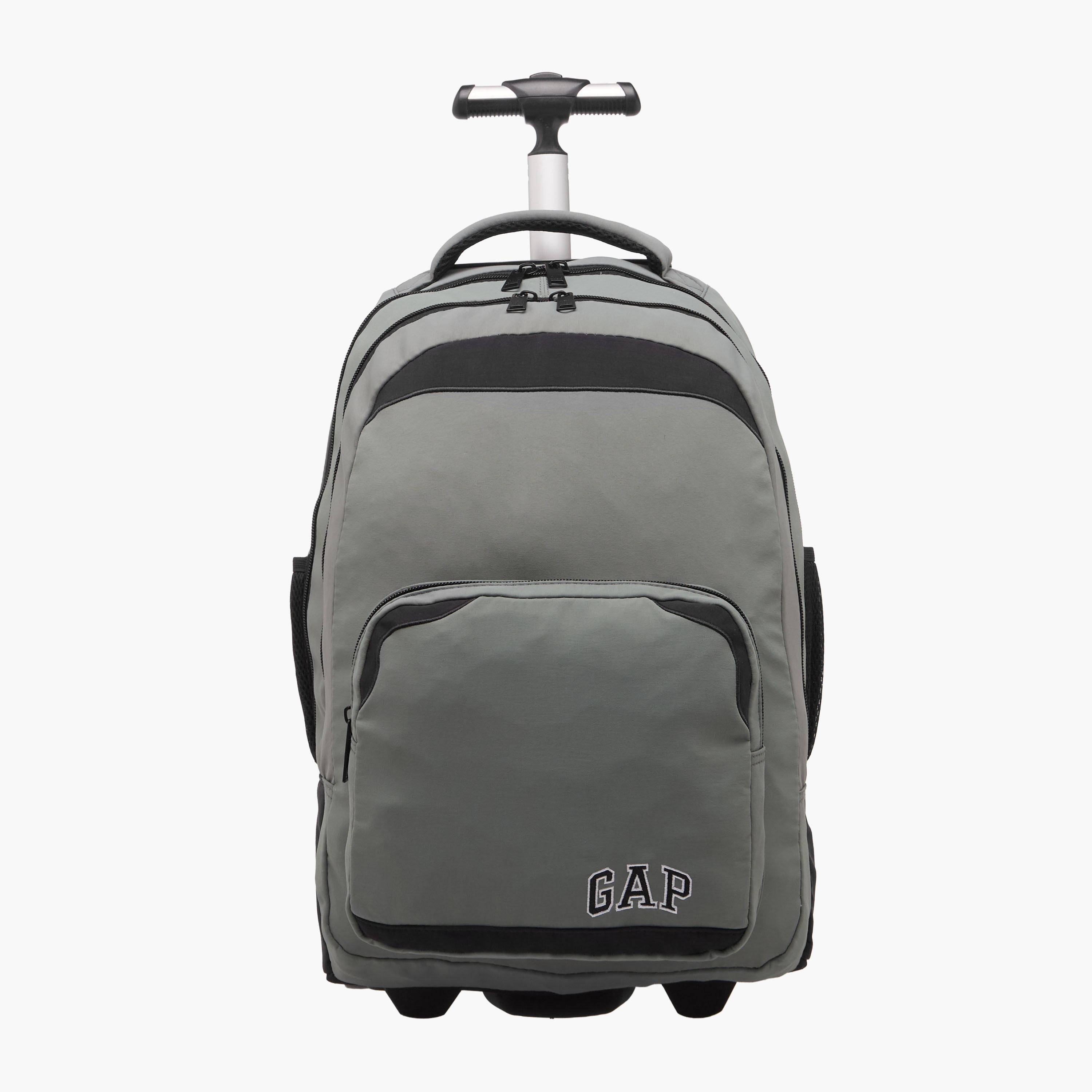 GAP Solid Trolley Bag for Kids 8-13 Years with Front Pocket – 18 inches-school-bagsandbackpacks-trolleybags-image-1