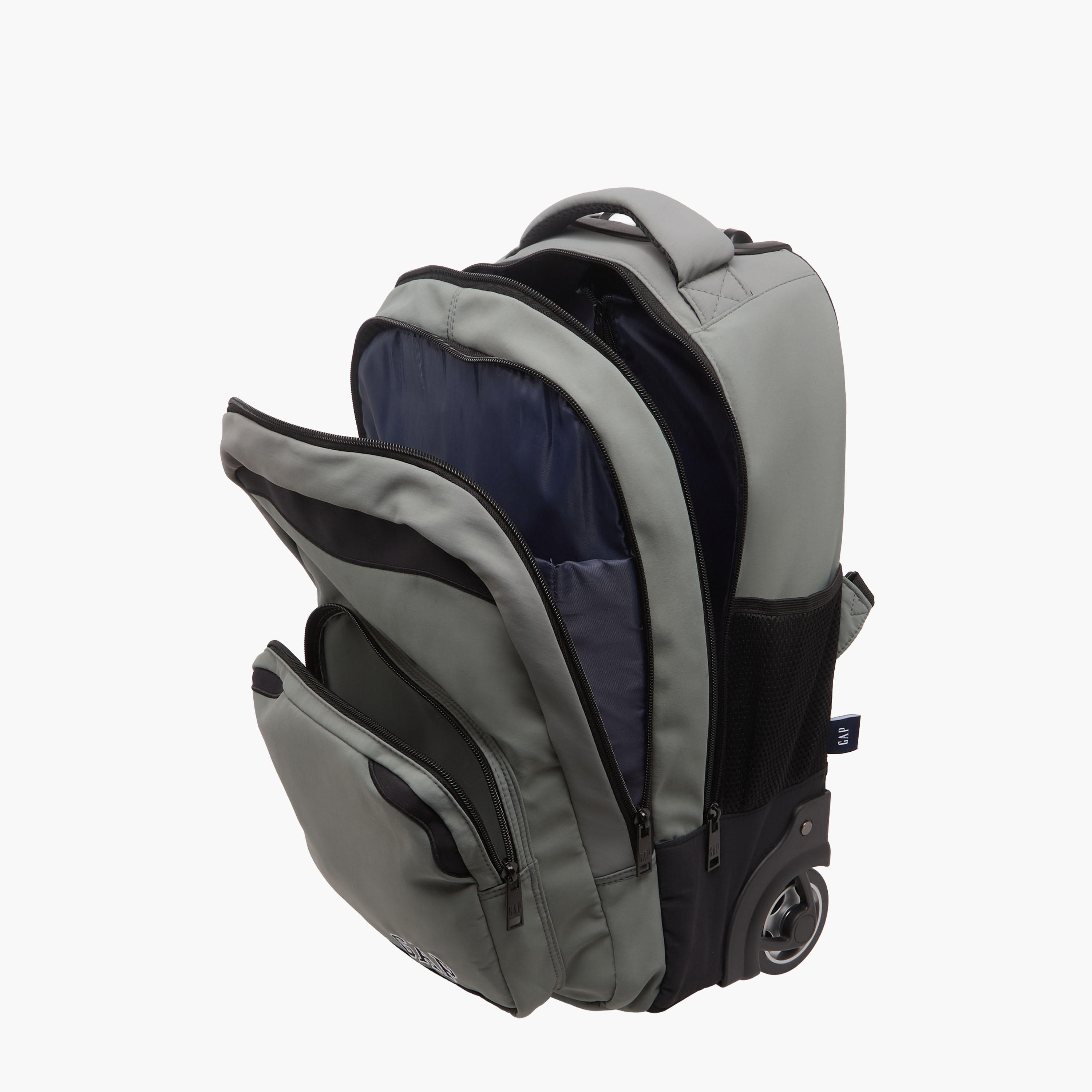 شنطة ترولي سادة للأطفال 8-13 سنة بجيب أمامي من جاب - 18 بوصة-school-bagsandbackpacks-trolleybags-image-12