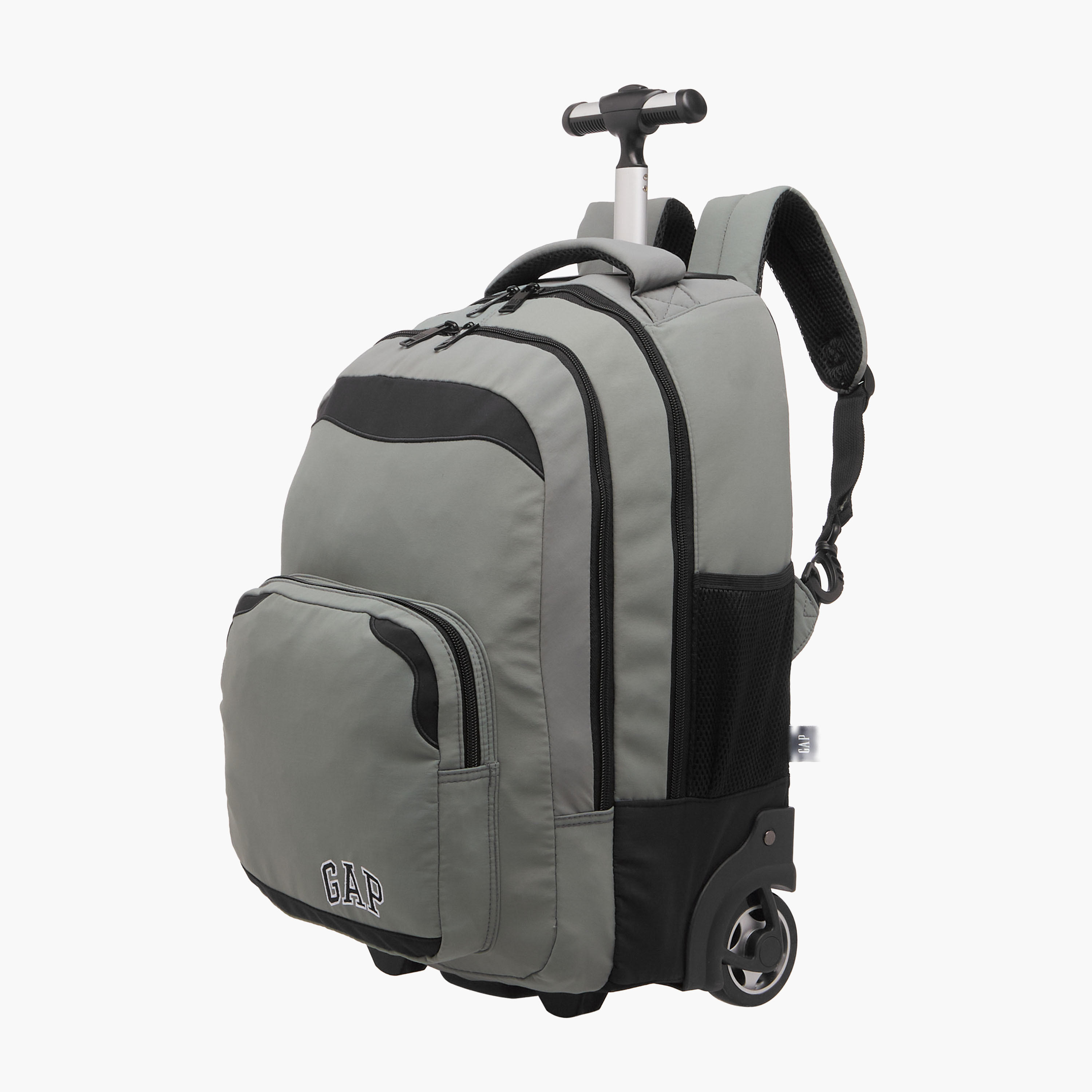 شنطة ترولي سادة للأطفال 8-13 سنة بجيب أمامي من جاب - 18 بوصة-school-bagsandbackpacks-trolleybags-image-3