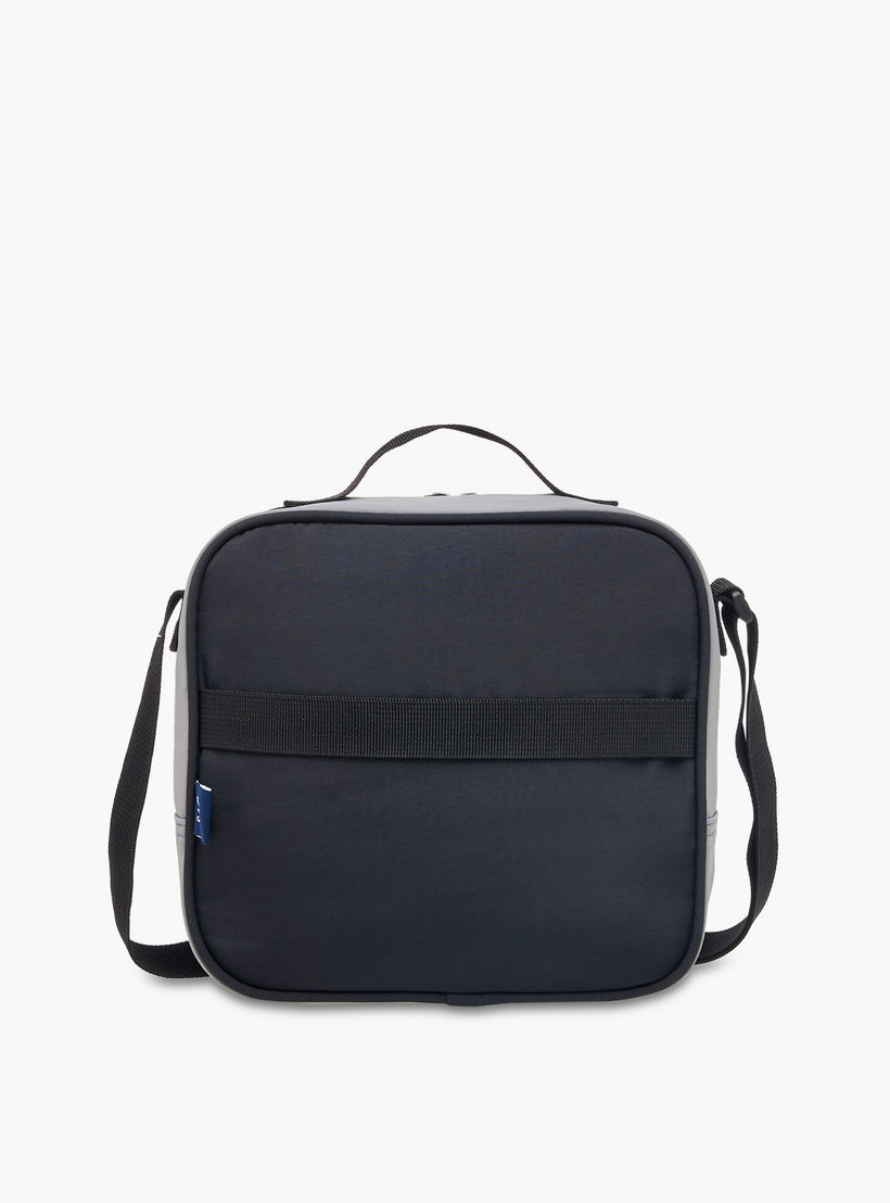 GAP Solid Lunch Bag with Adjustable Strap and Zip Closure-school-lunchessentials-lunchbags-image-3