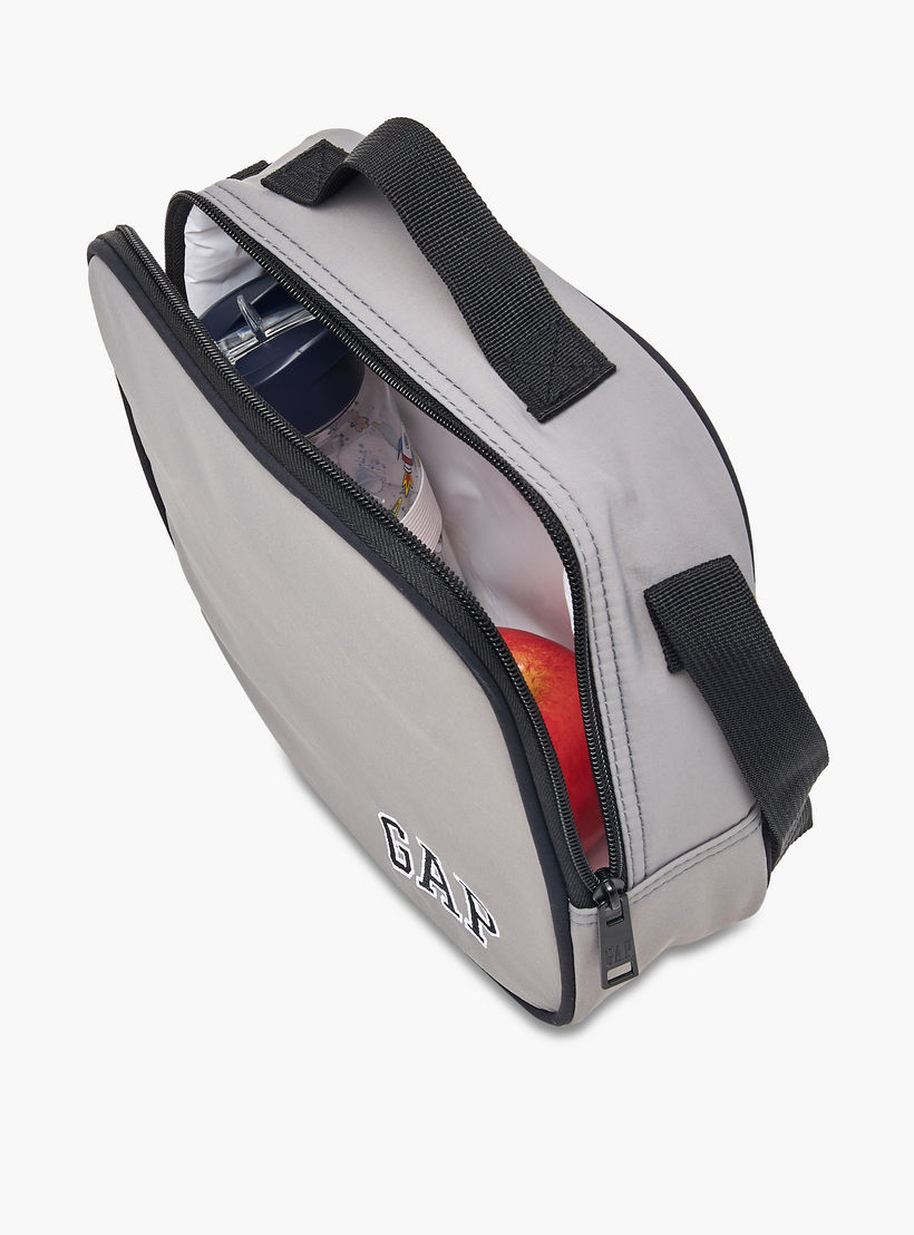 GAP Solid Lunch Bag with Adjustable Strap and Zip Closure-school-lunchessentials-lunchbags-image-8