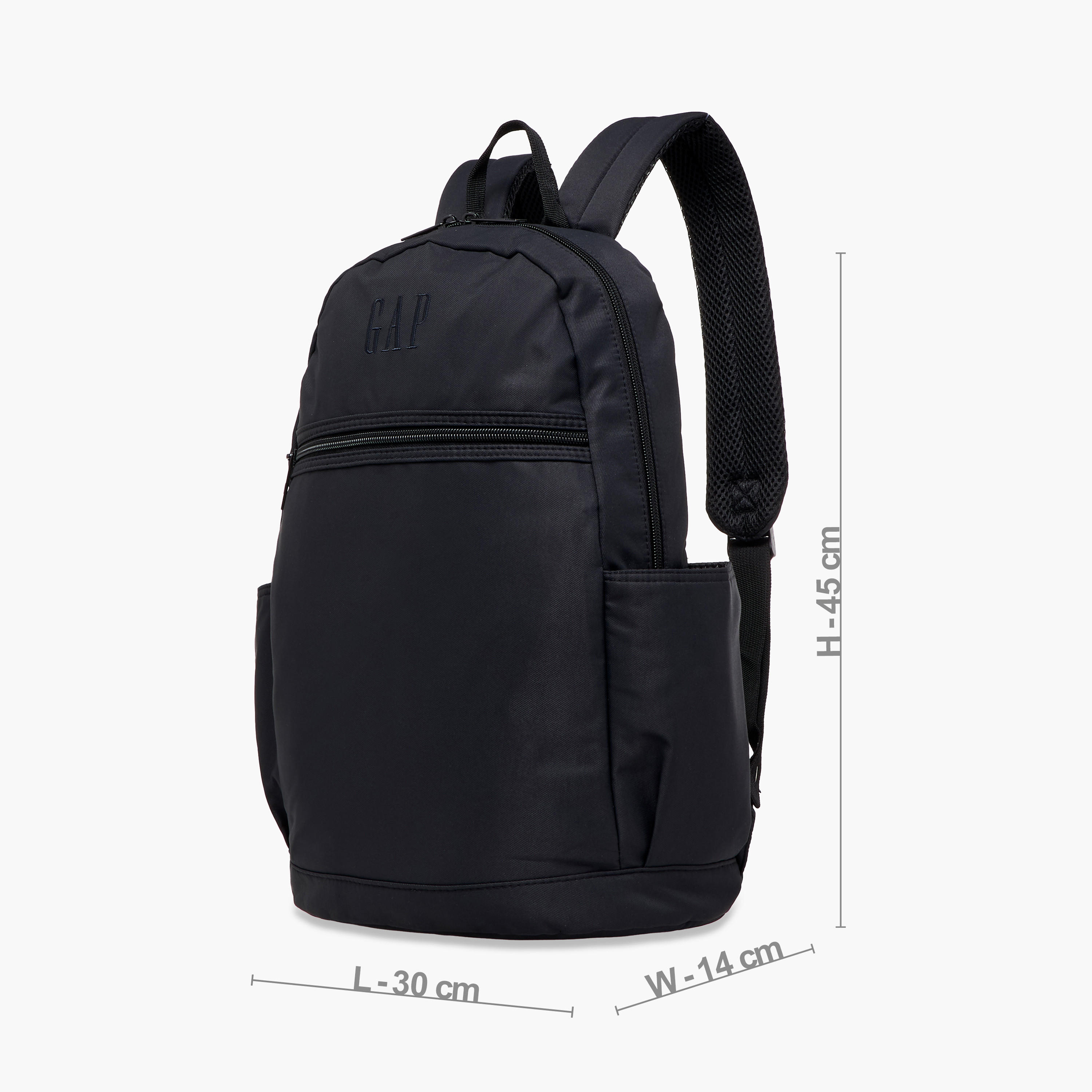 GAP Solid 18-inch Backpack with Adjustable Straps and Zip Closure - 14x30x45 cms-school-bagsandbackpacks-backpacks-image-2
