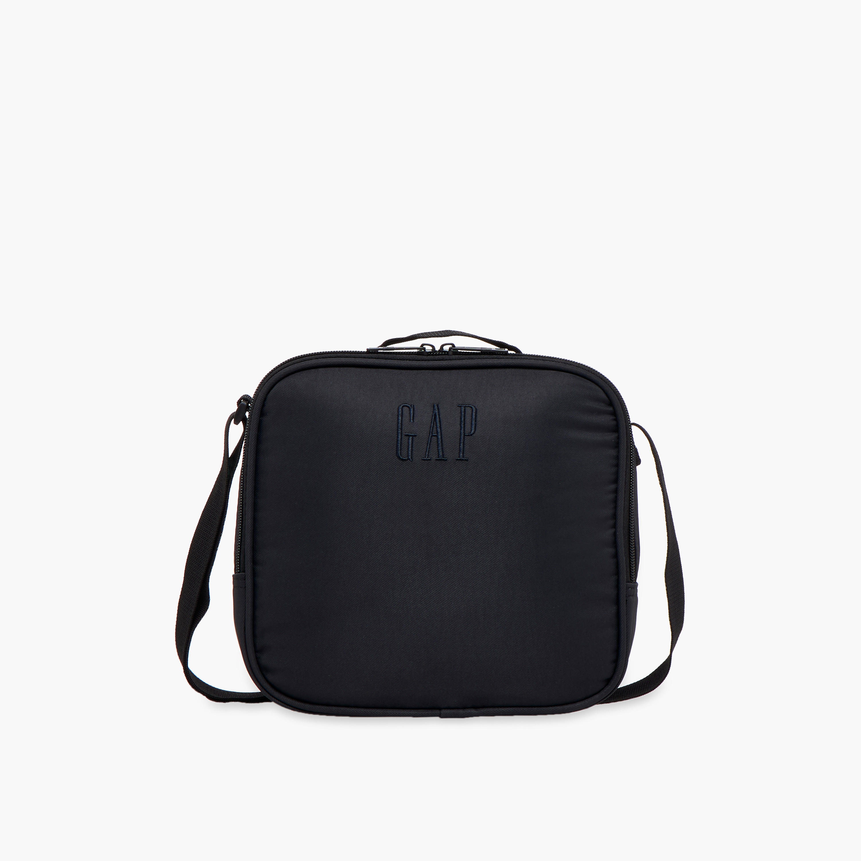 GAP Solid Lunch Bag with Adjustable Strap and Zip Closure-school-lunchessentials-lunchbags-image-1