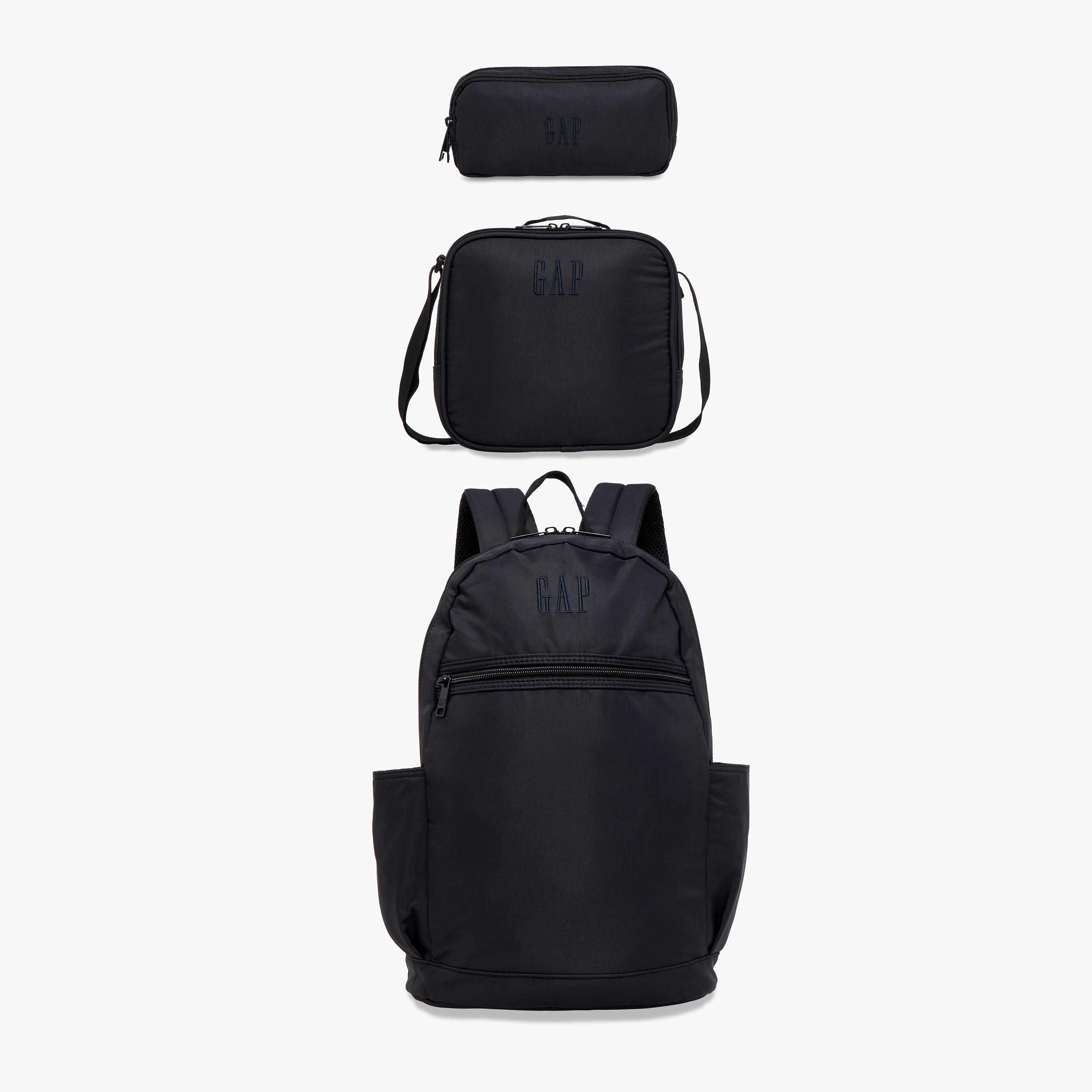 GAP Solid Lunch Bag with Adjustable Strap and Zip Closure-school-lunchessentials-lunchbags-image-9