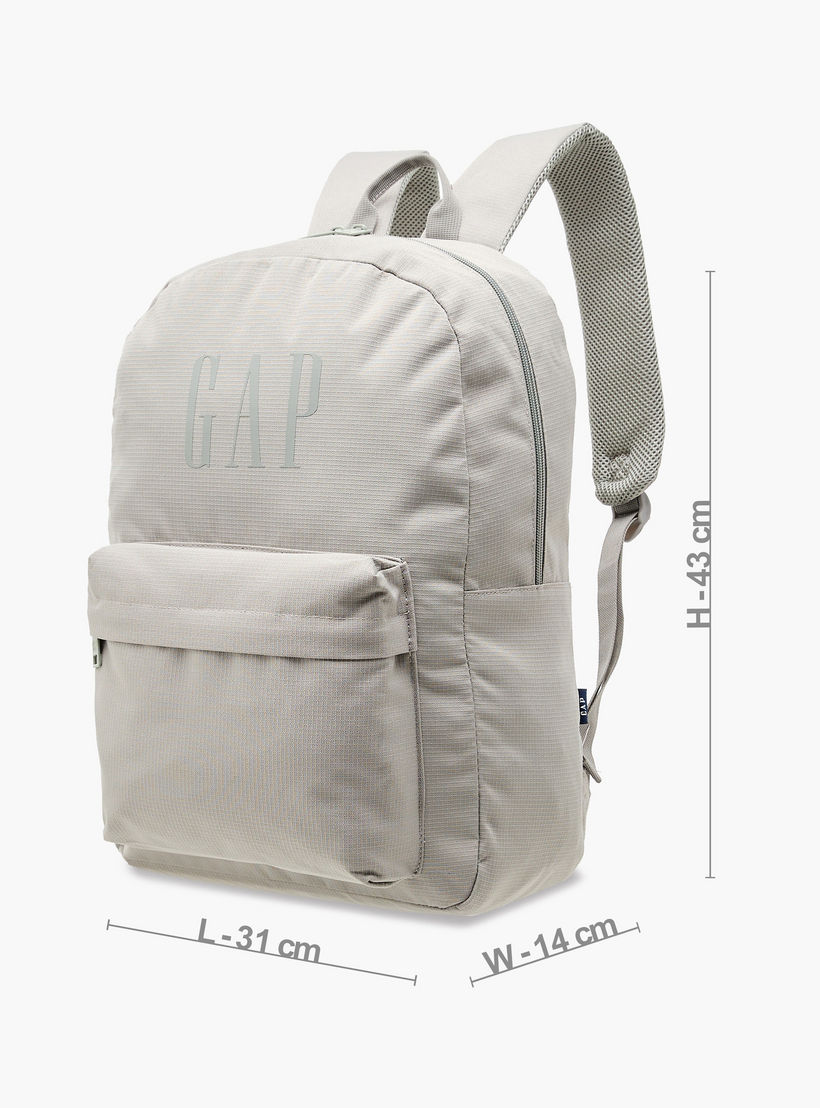 GAP 18-inch Solid Backpack with Adjustable Straps and Zip Closure - 44x31x14 cms-school-bagsandbackpacks-backpacks-image-4