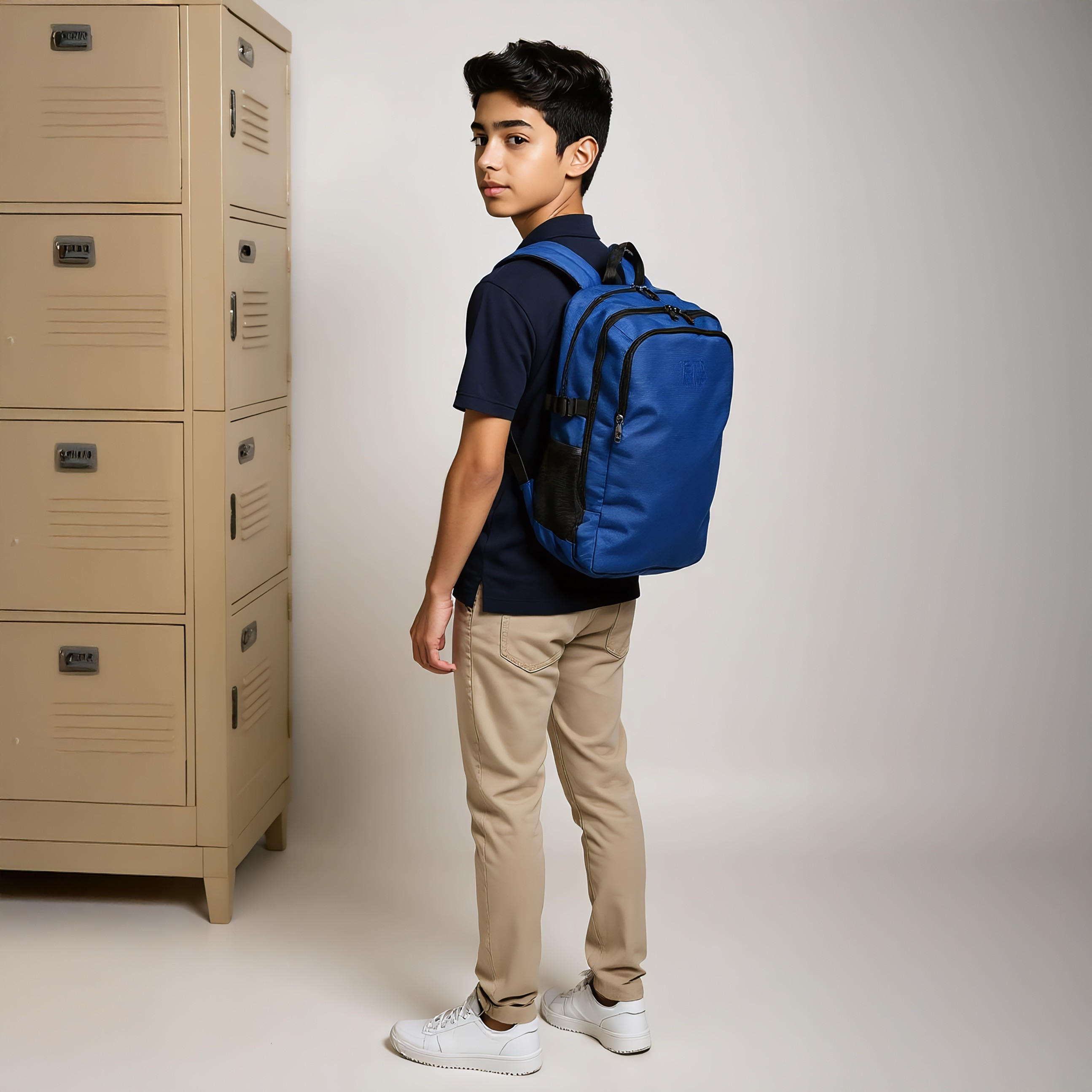 GAP 18-inch Solid Backpack with Adjustable Straps and Zip Closure - 45x30x19 cms-school-bagsandbackpacks-backpacks-image-2
