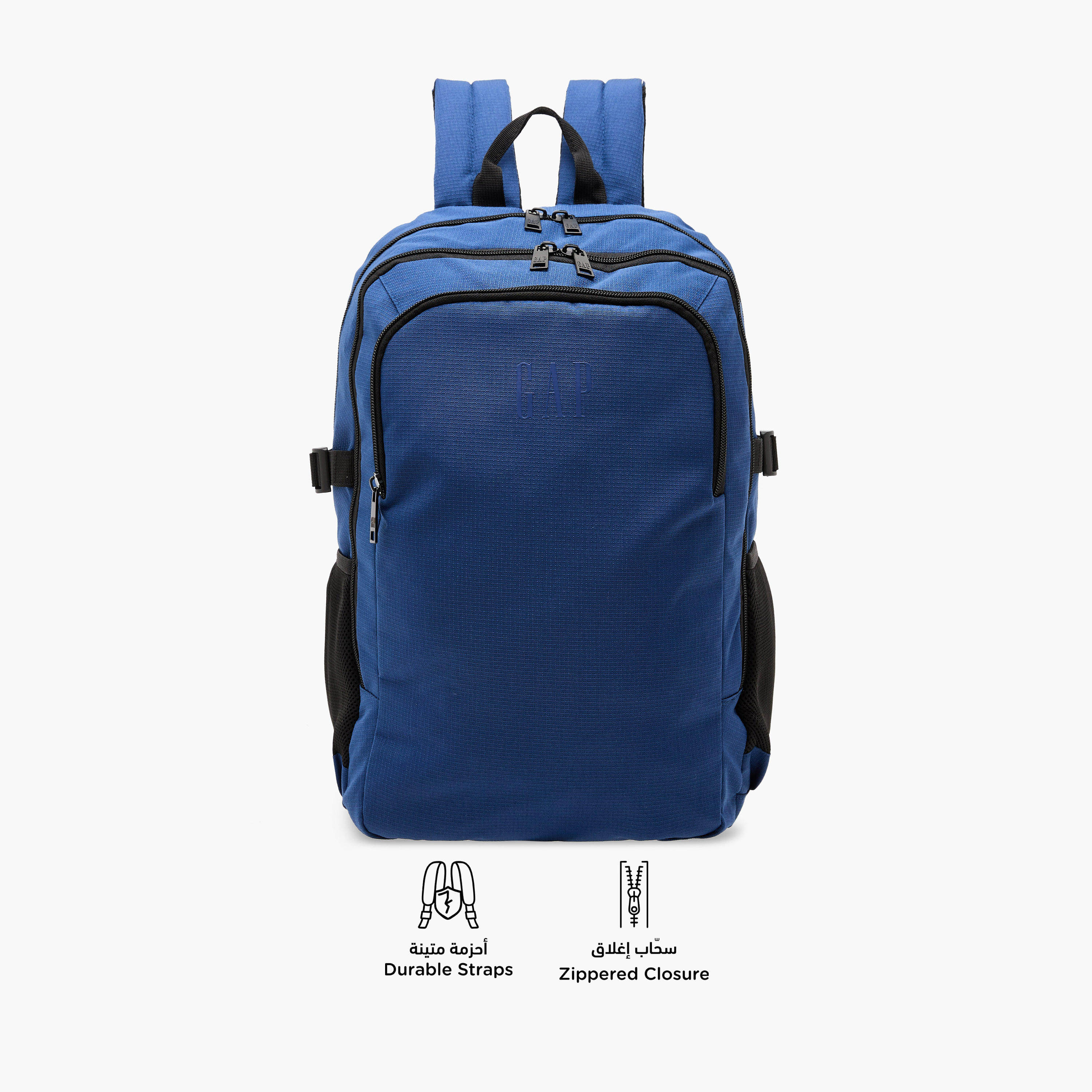 GAP 18-inch Solid Backpack with Adjustable Straps and Zip Closure - 45x30x19 cms-school-bagsandbackpacks-backpacks-image-6