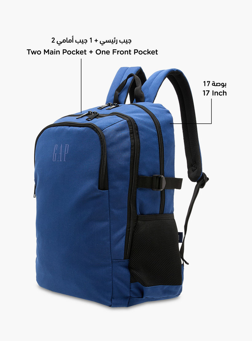 GAP 18-inch Solid Backpack with Adjustable Straps and Zip Closure - 45x30x19 cms-school-bagsandbackpacks-backpacks-image-8