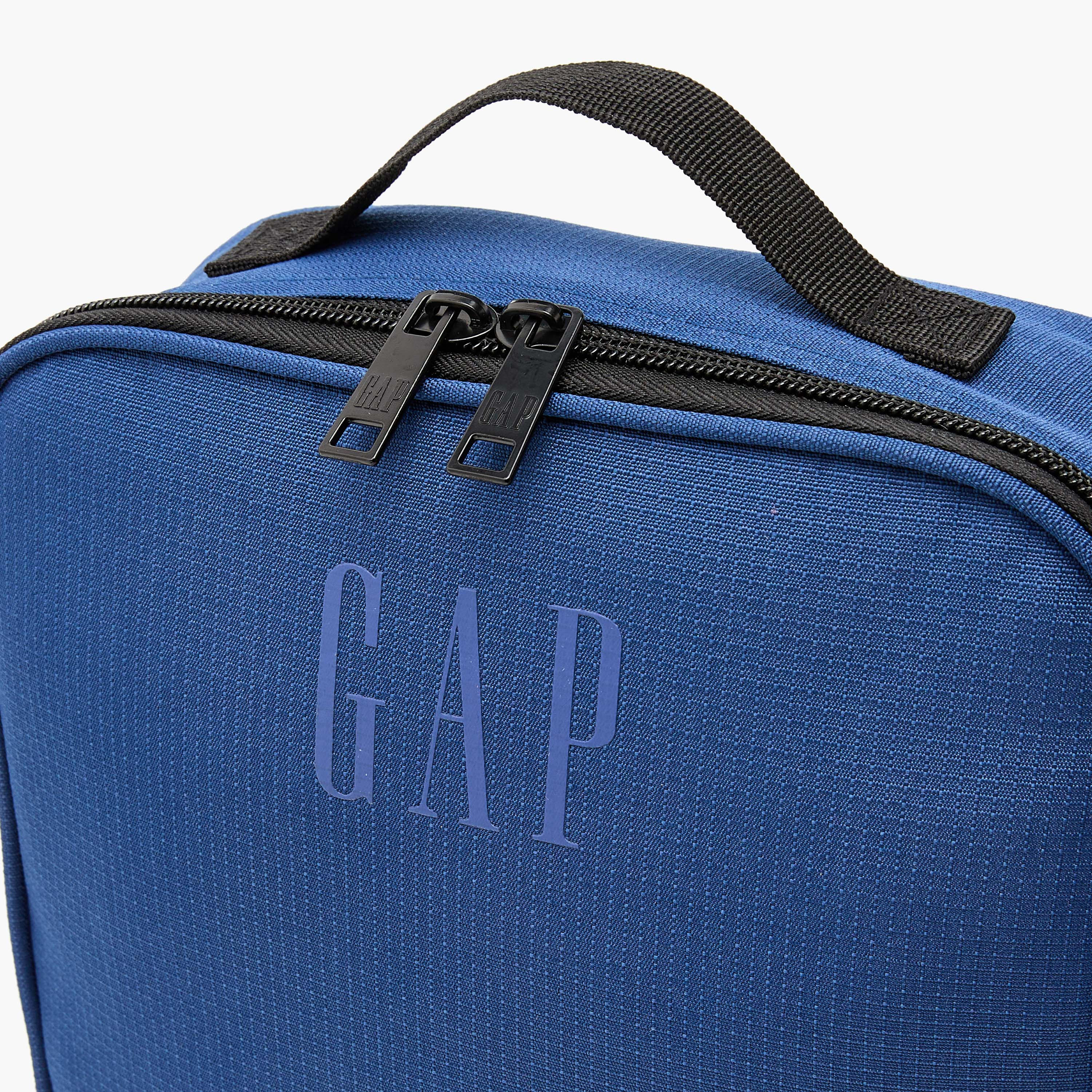 GAP Solid Lunch Bag with Adjustable Strap and Zip Closure-school-lunchessentials-lunchbags-image-5