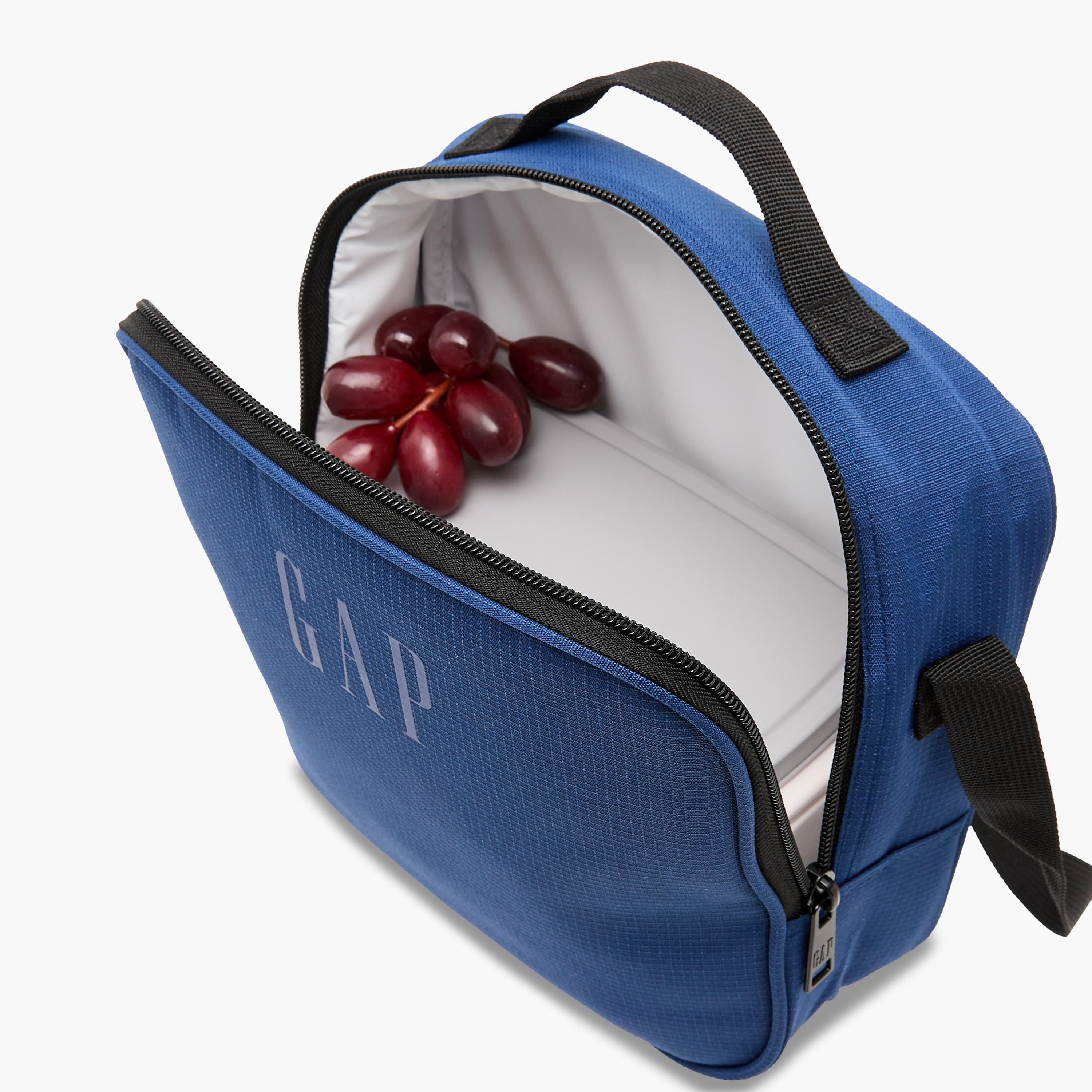 GAP Solid Lunch Bag with Adjustable Strap and Zip Closure-school-lunchessentials-lunchbags-image-7