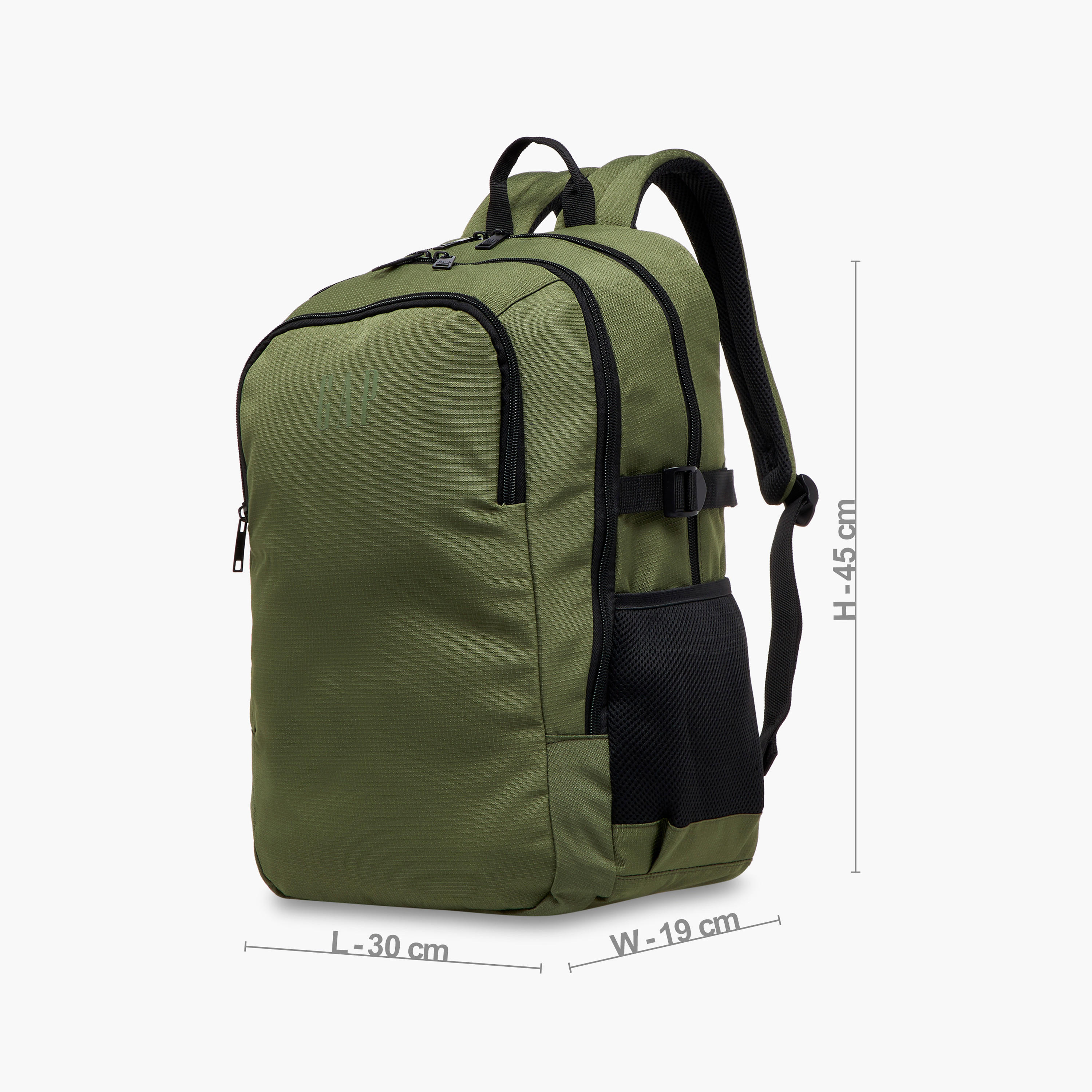 GAP Solid 18-inch Backpack with Adjustable Straps and Zip Closure - 19x30x45 cms-school-bagsandbackpacks-backpacks-image-2