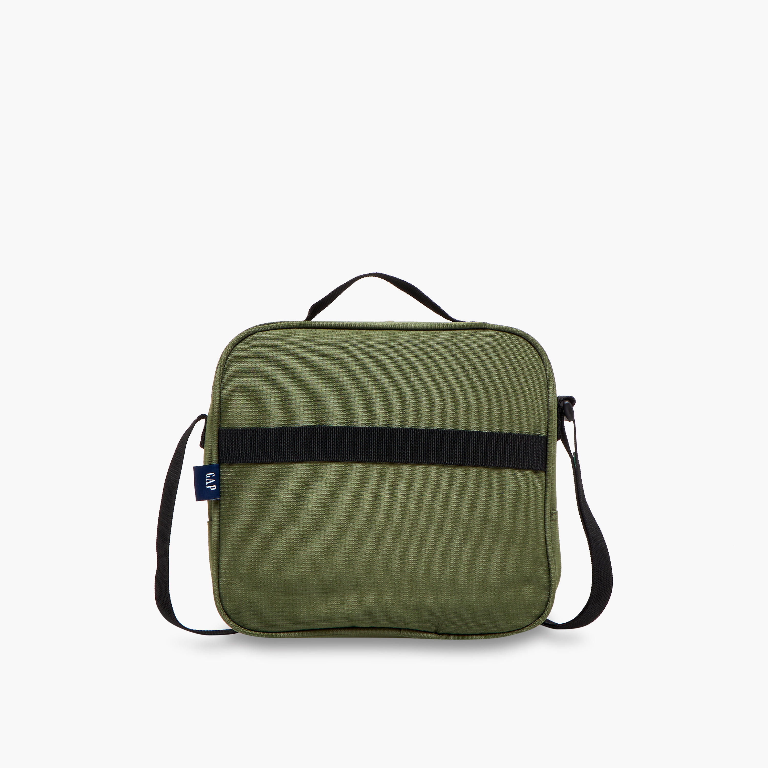 GAP Solid Lunch Bag with Adjustable Strap and Zip Closure-school-lunchessentials-lunchbags-image-3