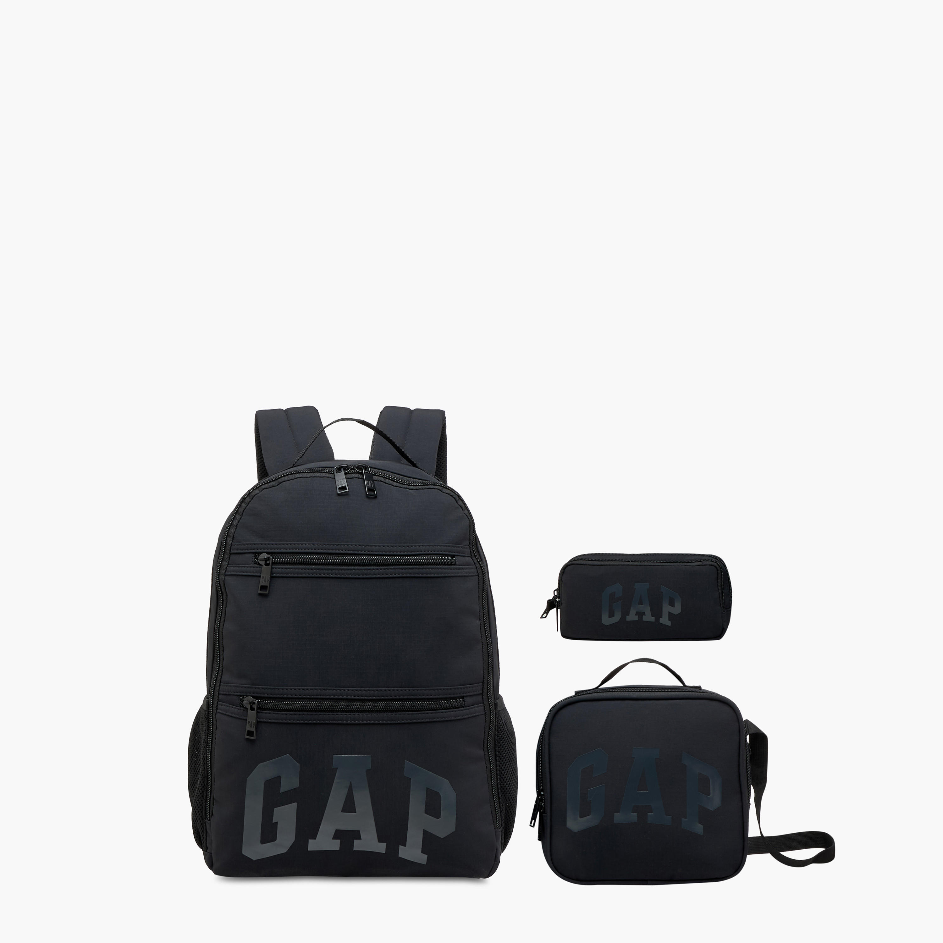 GAP Logo Print 17-inch Backpack with Adjustable Straps and Zip Closure - 43x31x14 cms-school-bagsandbackpacks-backpacks-image-13