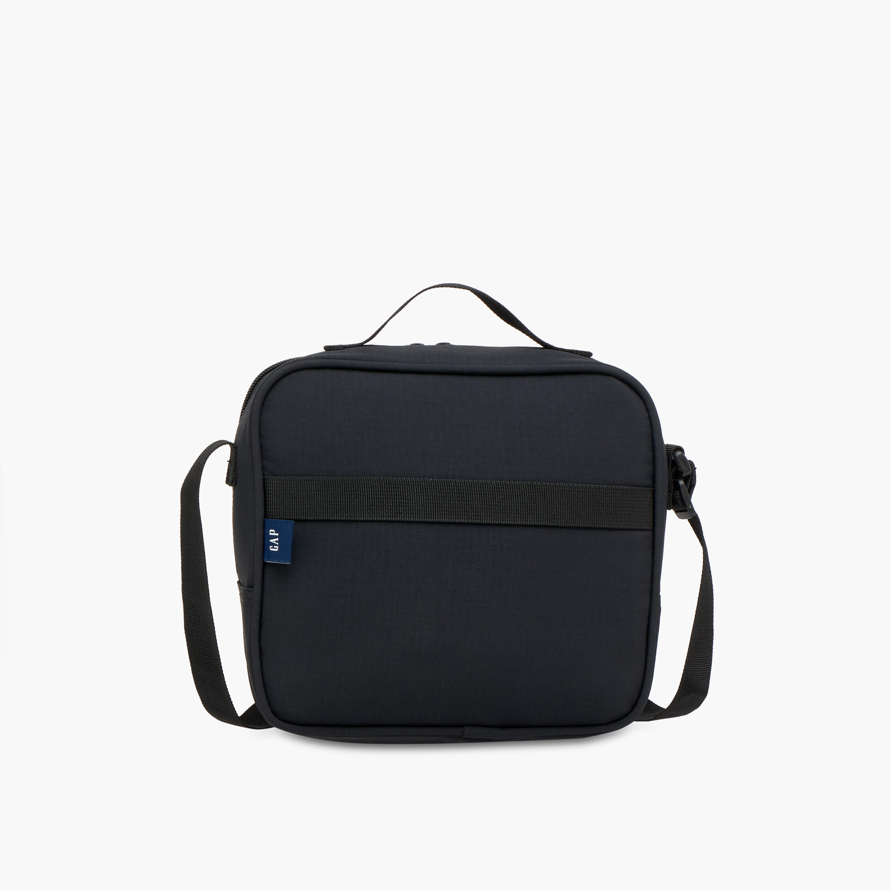 GAP Logo Print Lunch Bag with Adjustable Strap and Zip Closure-school-lunchessentials-lunchbags-image-4
