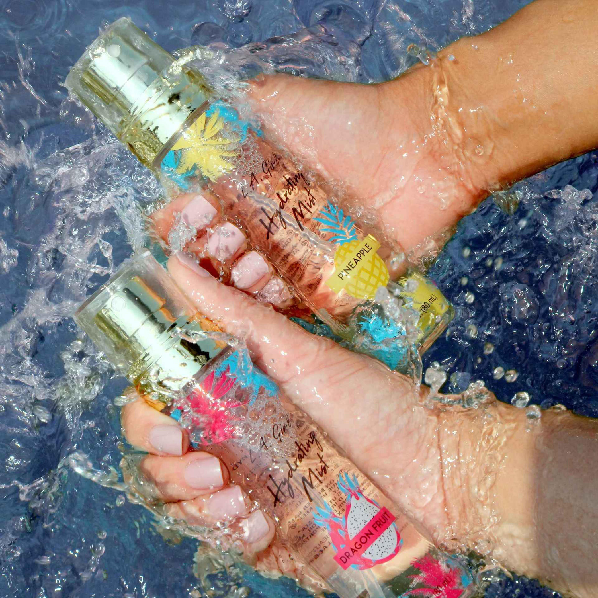 بخاخ معطر ومرطب للجسم بالأناناس من أل إيه جيرل-beautyandpersonalcare-skin-cleansers-tonerandmists-image-2