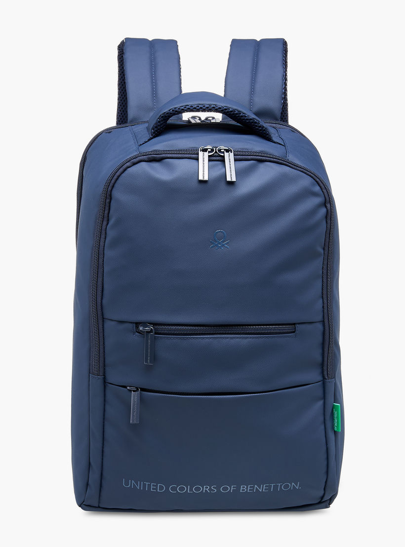 UCB 18-inch Solid Backpack with Adjustable Straps and Zip Closure - 44x30x16 cms-school-bagsandbackpacks-backpacks-image-1