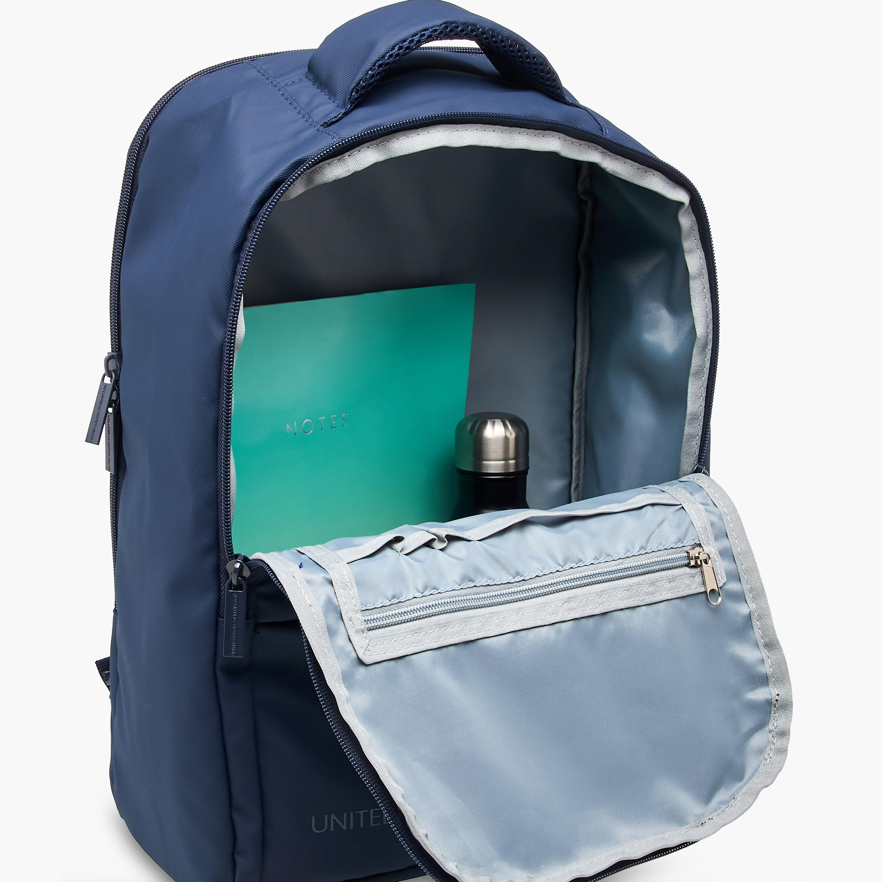 UCB 18-inch Solid Backpack with Adjustable Straps and Zip Closure - 44x30x16 cms-school-bagsandbackpacks-backpacks-image-12