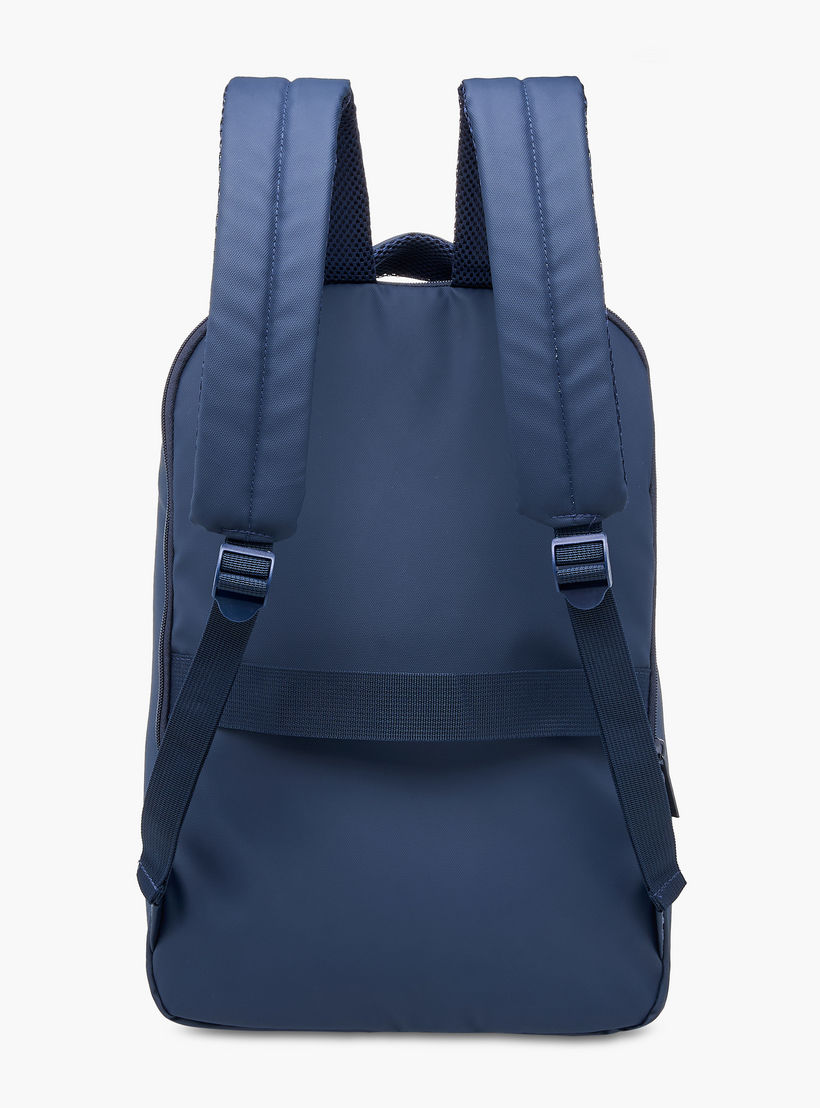 UCB 18-inch Solid Backpack with Adjustable Straps and Zip Closure - 44x30x16 cms-school-bagsandbackpacks-backpacks-image-7