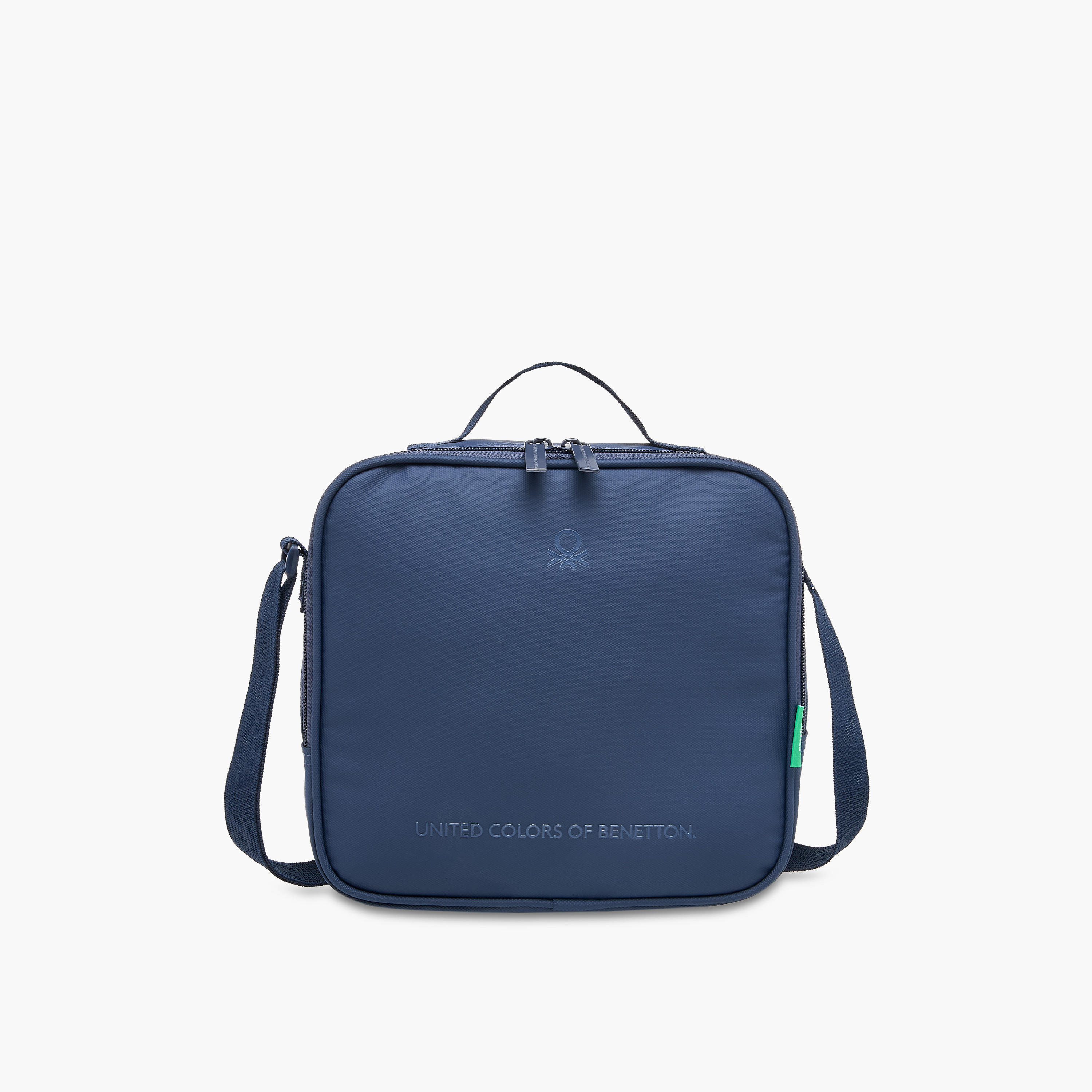 UCB Solid Lunch Bag with Adjustable Strap and Zip Closure-school-lunchessentials-lunchbags-image-1