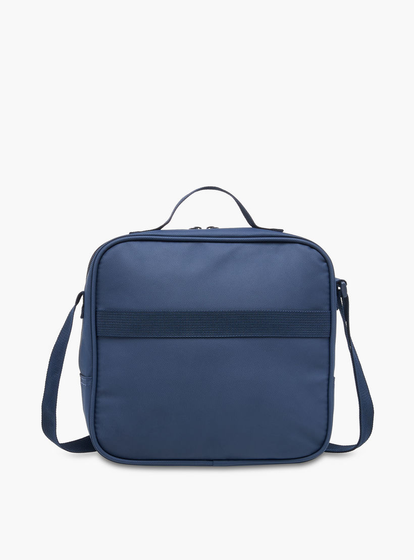 UCB Solid Lunch Bag with Adjustable Strap and Zip Closure-school-lunchessentials-lunchbags-image-3
