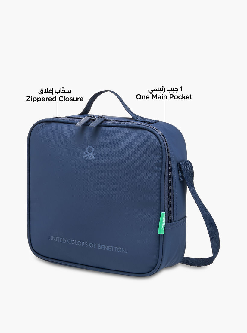 UCB Solid Lunch Bag with Adjustable Strap and Zip Closure-school-lunchessentials-lunchbags-image-6