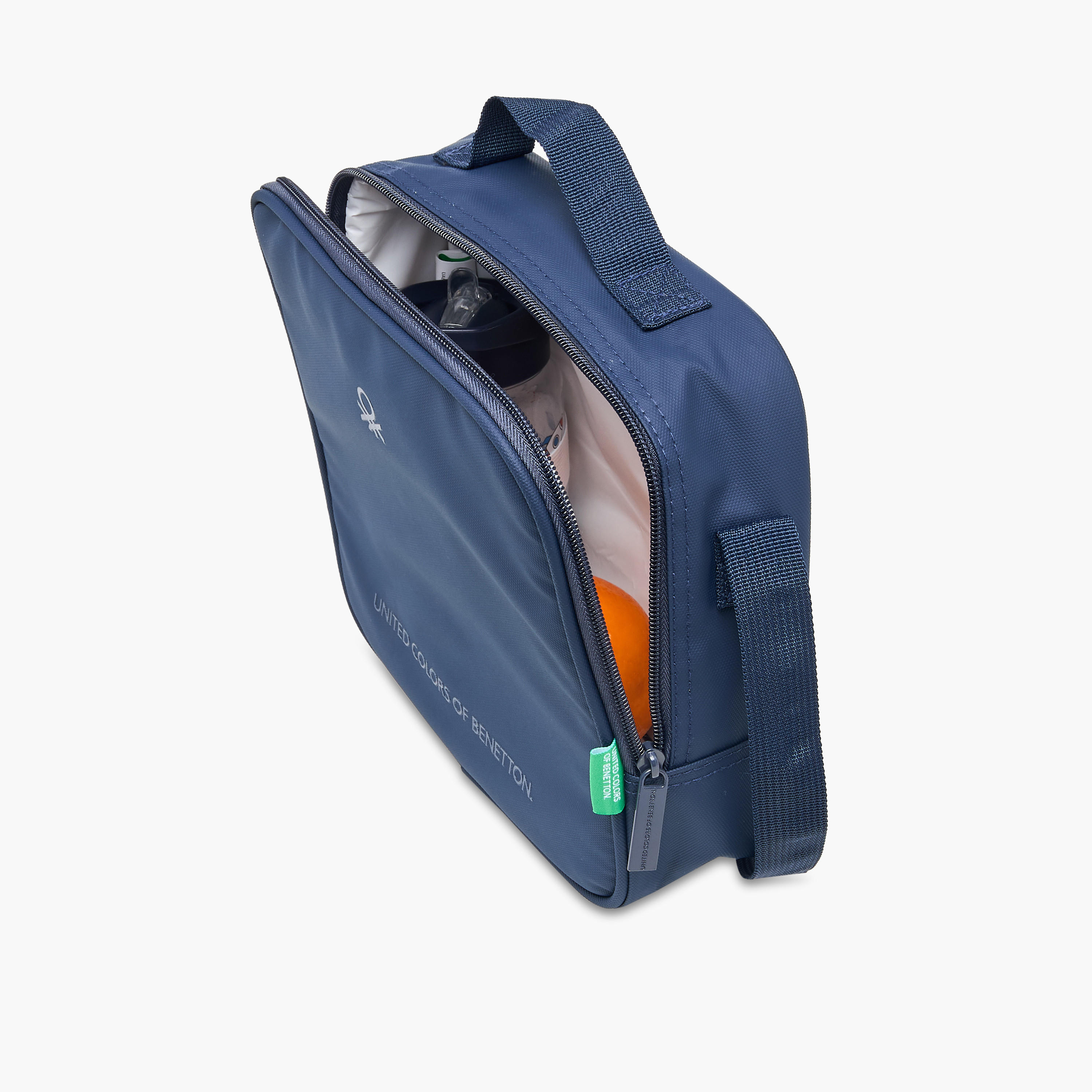 UCB Solid Lunch Bag with Adjustable Strap and Zip Closure-school-lunchessentials-lunchbags-image-8