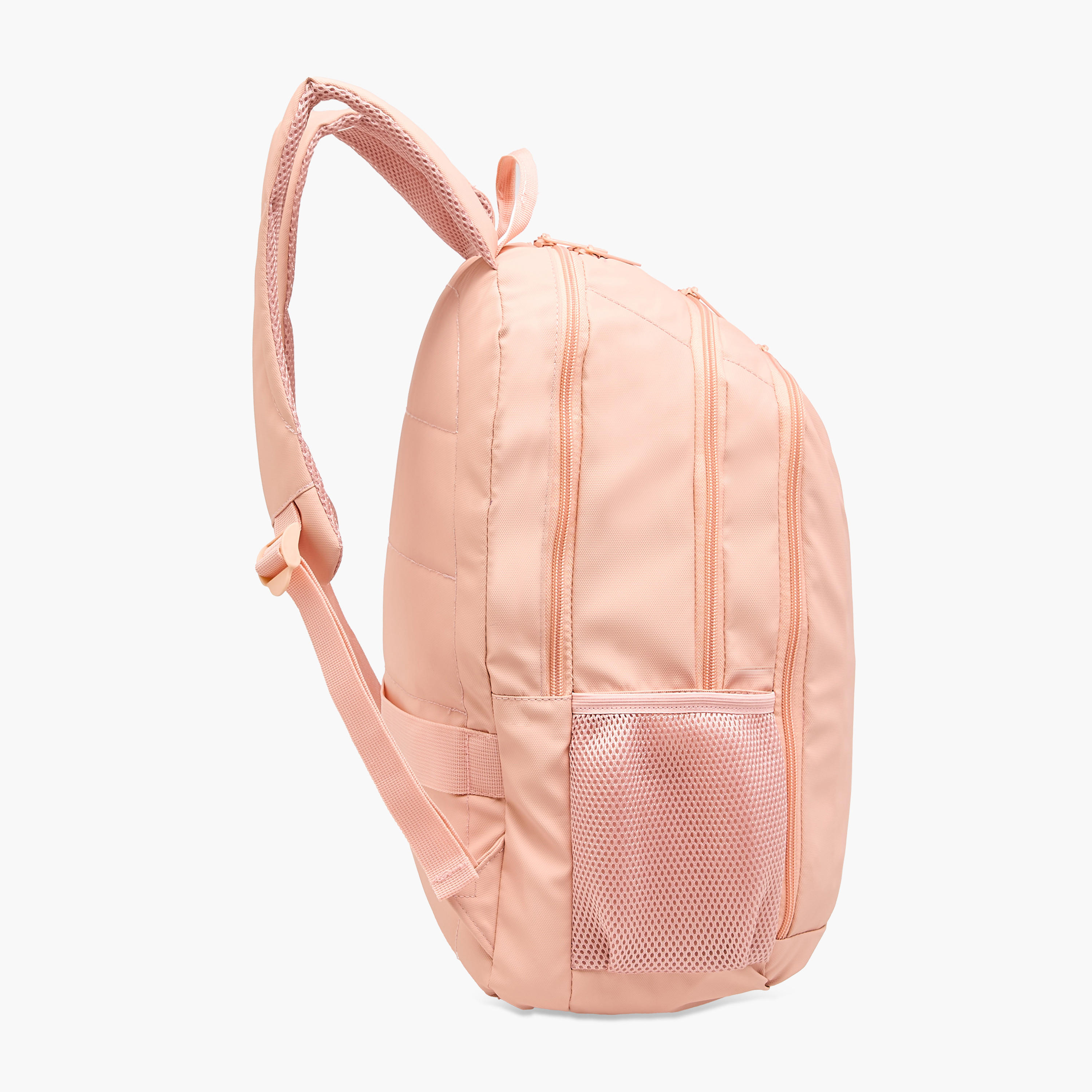 UCB Logo Embossed Backpack with Adjustable Straps and Zip Closure - 44x30x16 cms-school-bagsandbackpacks-backpacks-image-3