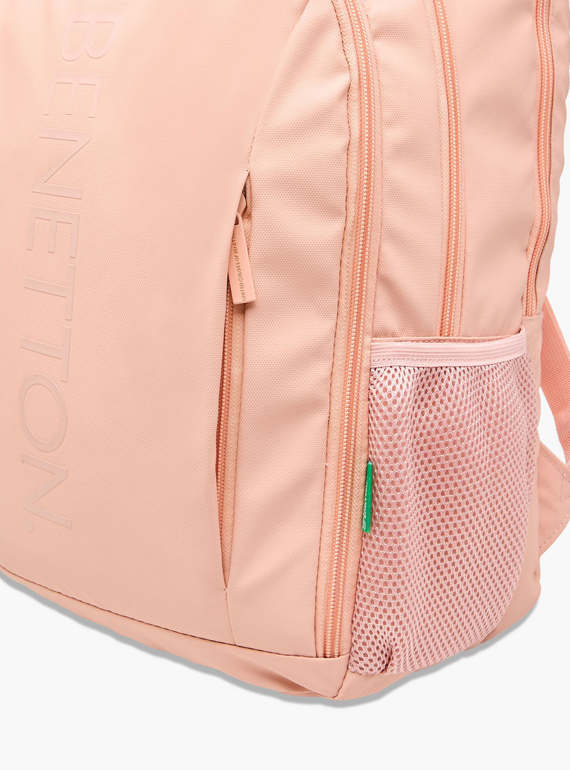 UCB Logo Embossed Backpack with Adjustable Straps and Zip Closure - 44x30x16 cms-school-bagsandbackpacks-backpacks-image-8