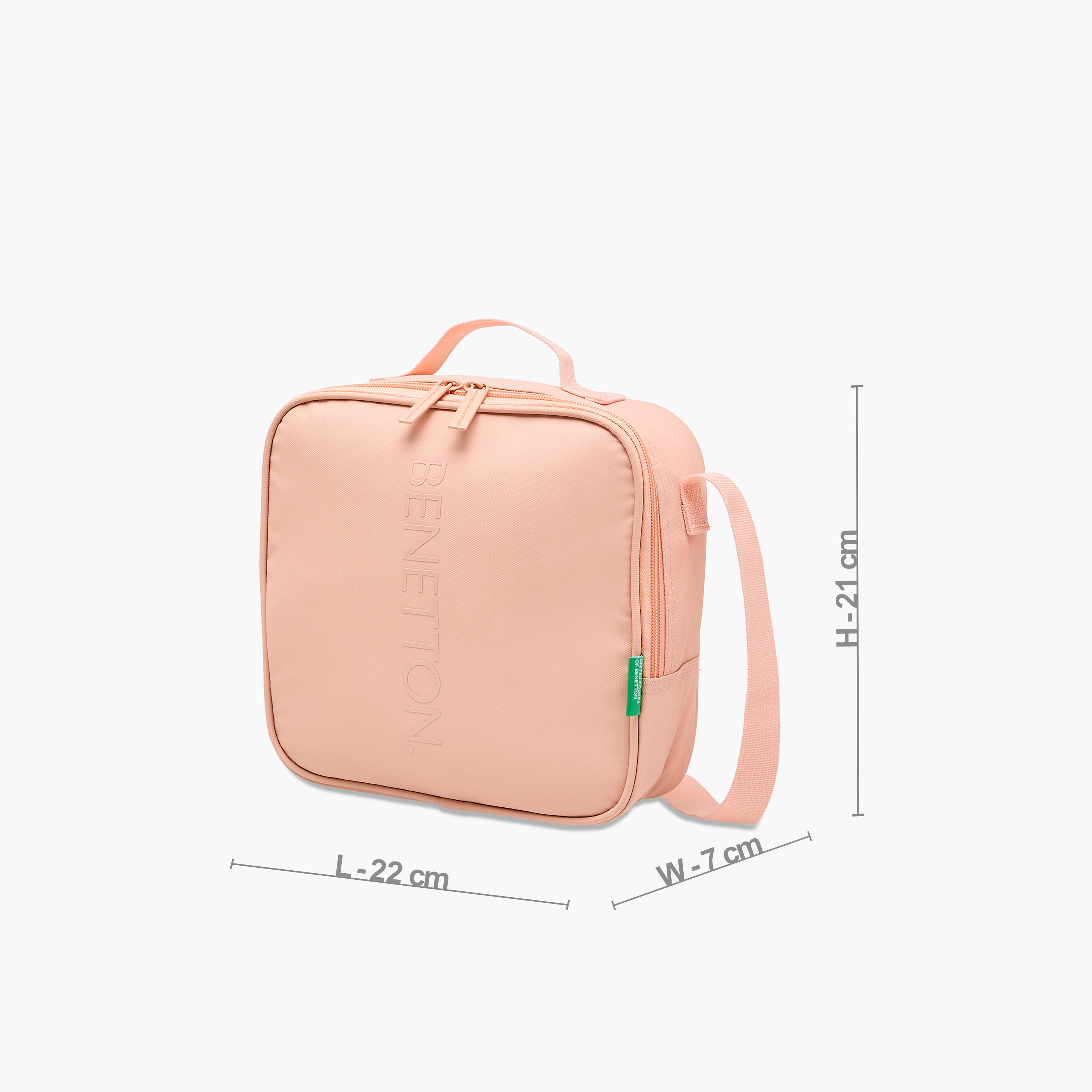 UCB Logo Embossed Lunch Bag with Zip Closure-school-lunchessentials-lunchbags-image-2