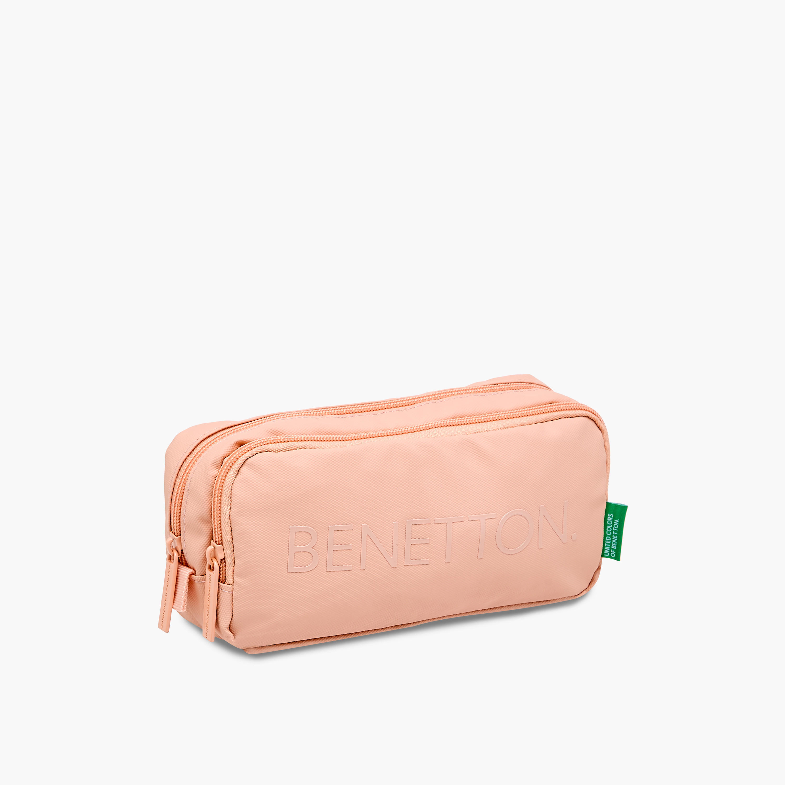 مقلمة بقسمين ونقوش شعار وسحاب إغلاق من يو أس بي-school-stationery-pencilcases-image-2