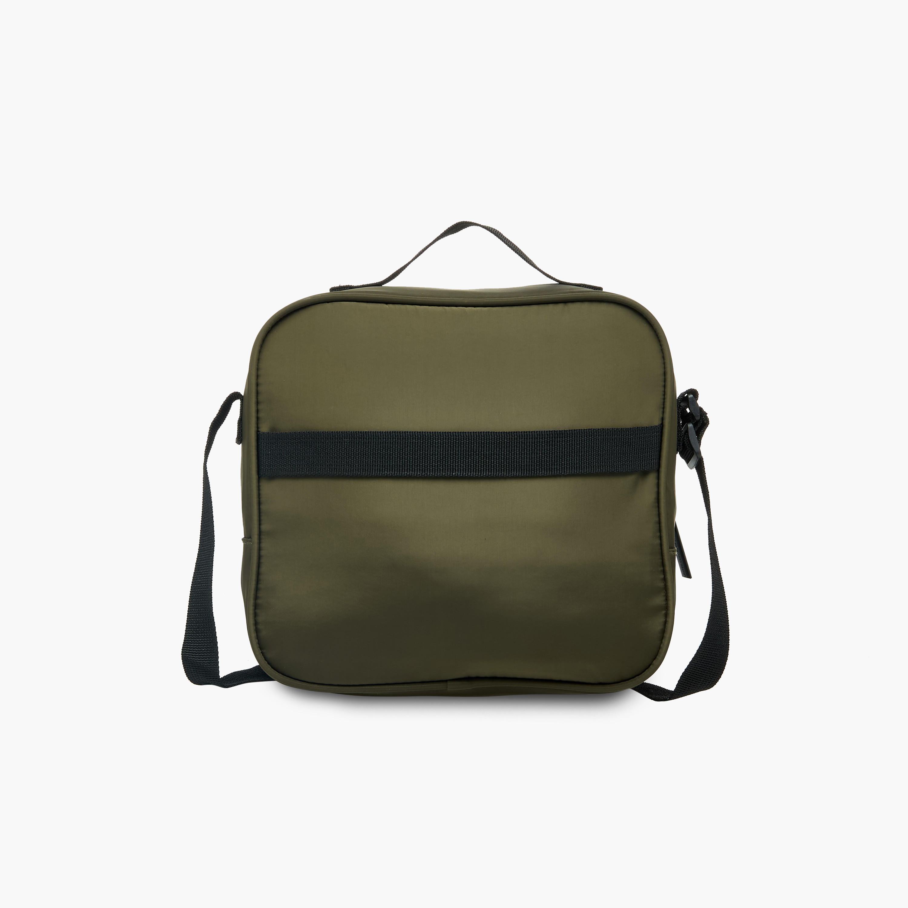 UCB Solid Lunch Bag with Adjustable Strap and Zip Closure-school-lunchessentials-lunchbags-image-3