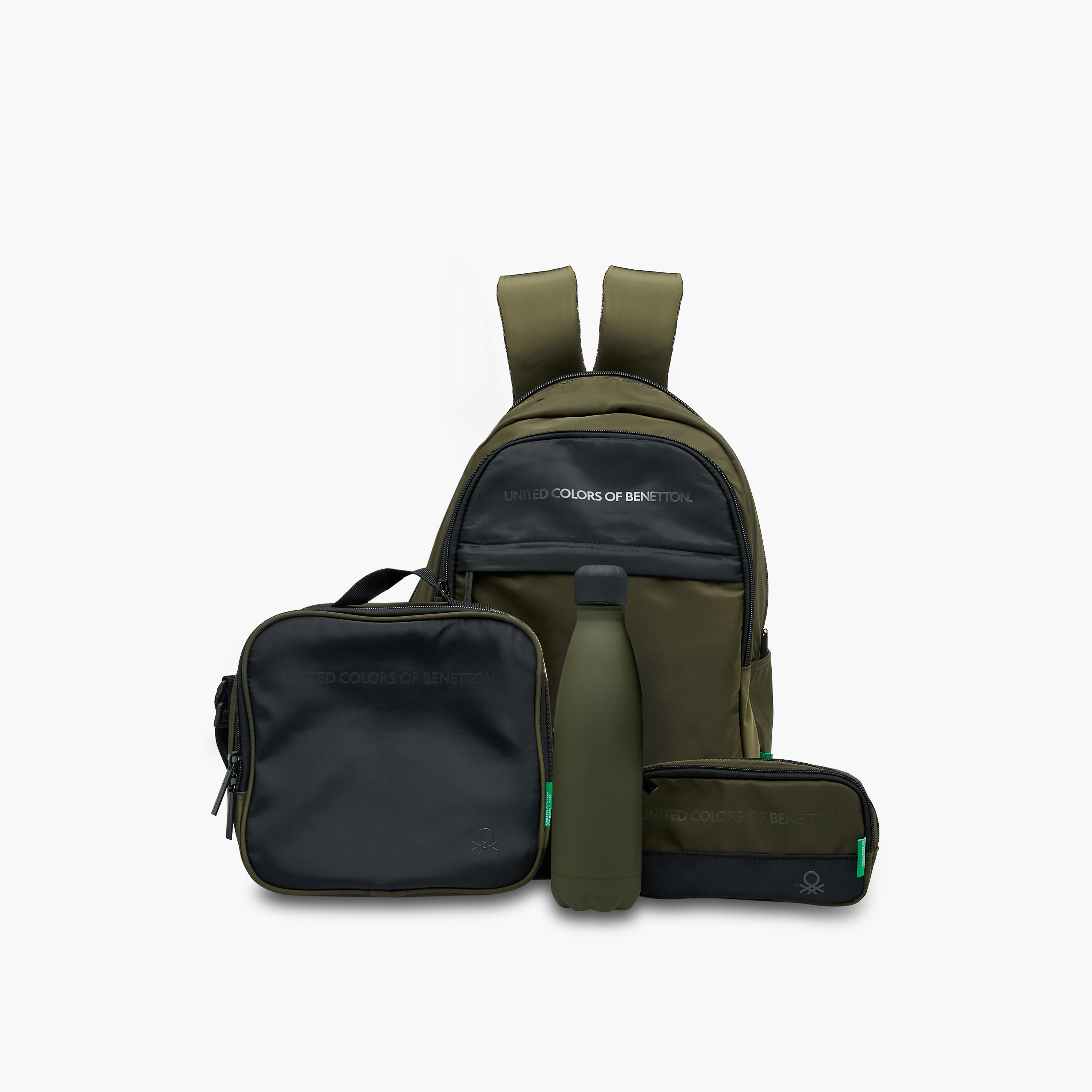 UCB Solid Lunch Bag with Adjustable Strap and Zip Closure-school-lunchessentials-lunchbags-image-9