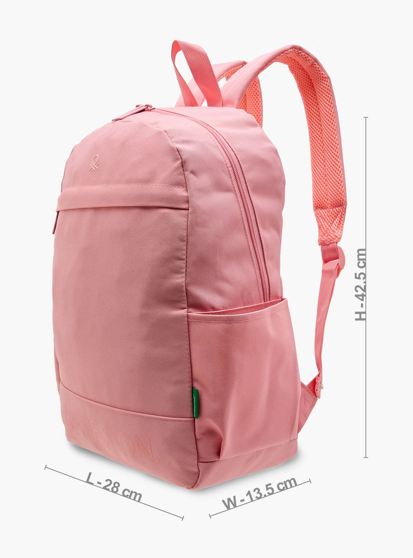 شنطة ظهر سادة بحمّالات قابلة للتعديل وسحّاب إغلاق من يو سي بي- 43x28x14 سم-school-bagsandbackpacks-backpacks-image-2
