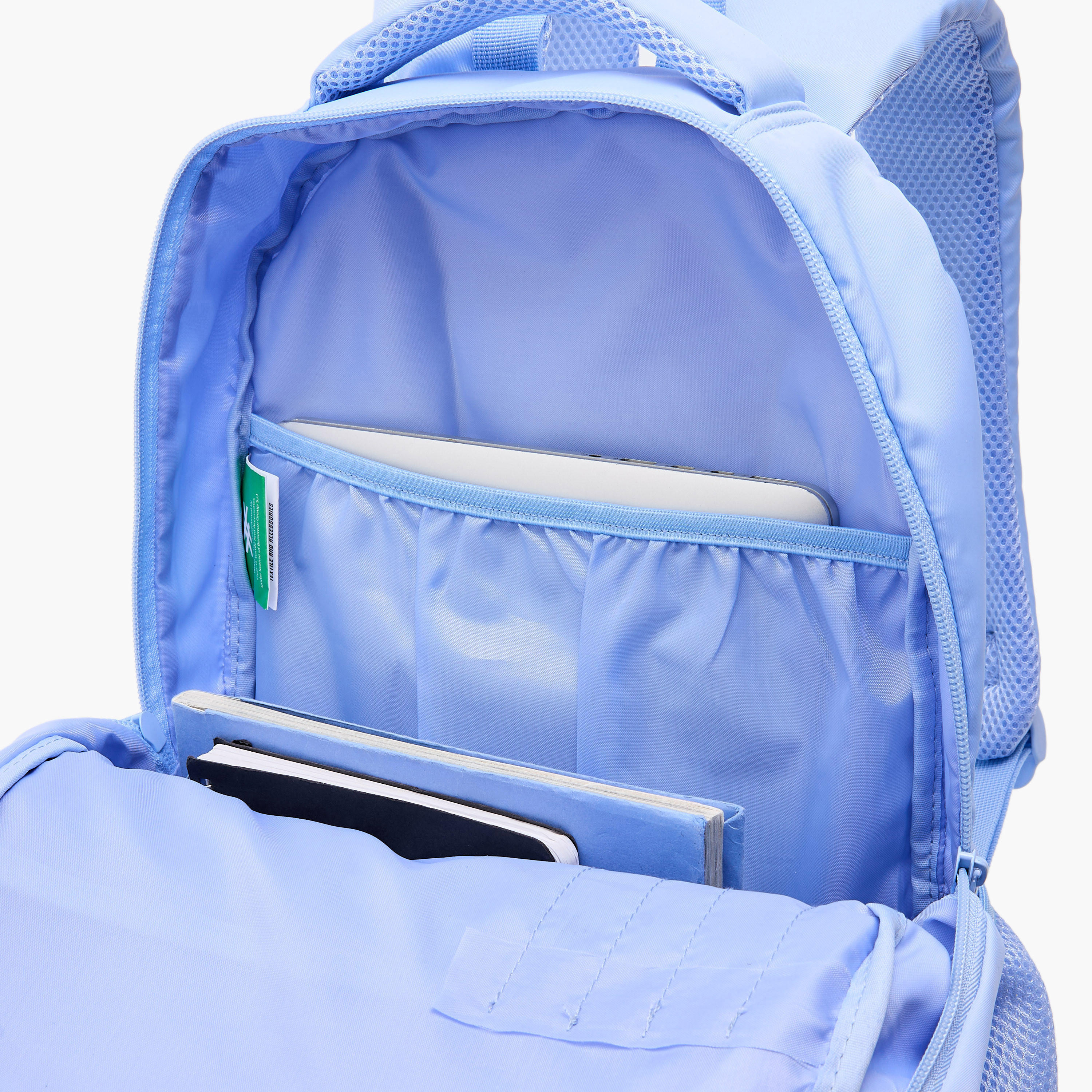 UCB 17-inch Solid Backpack with Adjustable Straps and Zip Closure - 44x30x14 cms-school-bagsandbackpacks-backpacks-image-13