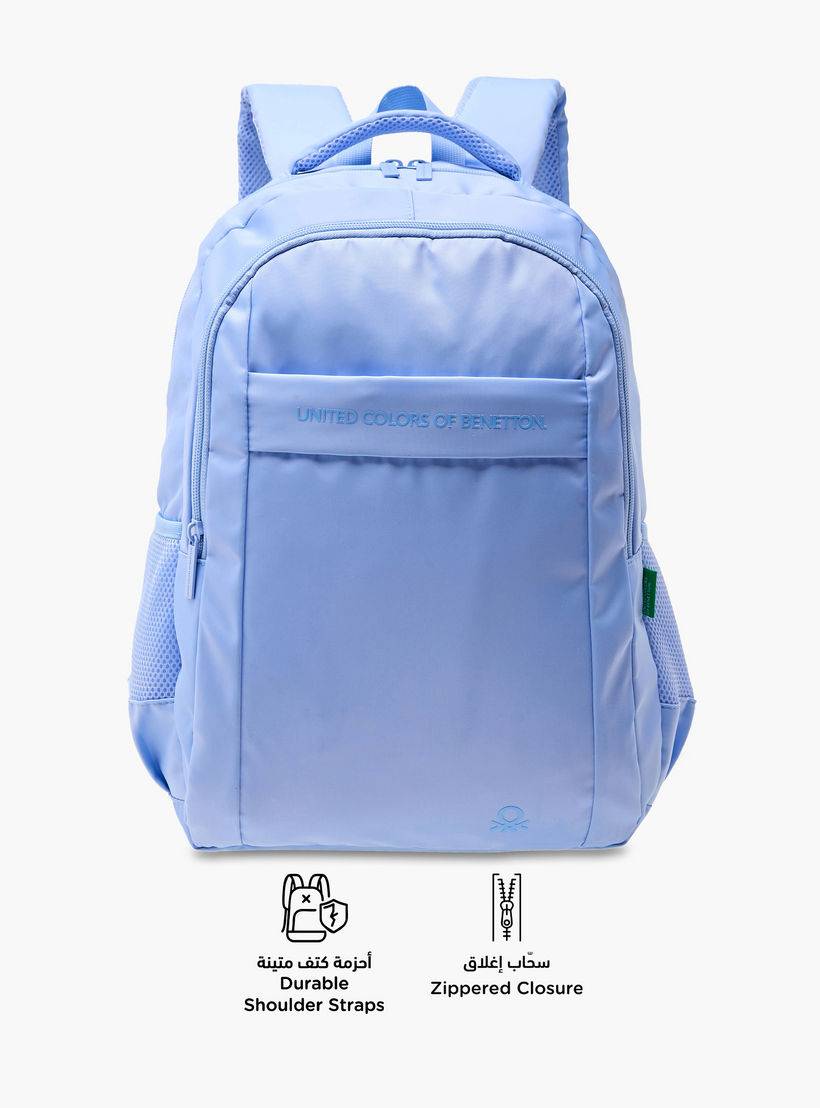 UCB 17-inch Solid Backpack with Adjustable Straps and Zip Closure - 44x30x14 cms-school-bagsandbackpacks-backpacks-image-6