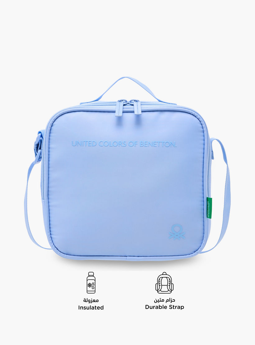 UCB Solid Lunch Bag with Adjustable Strap and Zip Closure-school-lunchessentials-lunchbags-image-4