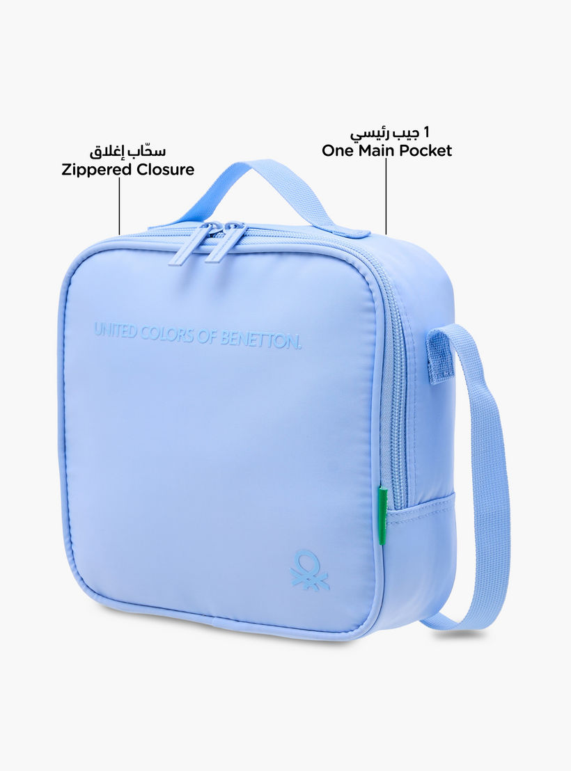UCB Solid Lunch Bag with Adjustable Strap and Zip Closure-school-lunchessentials-lunchbags-image-6