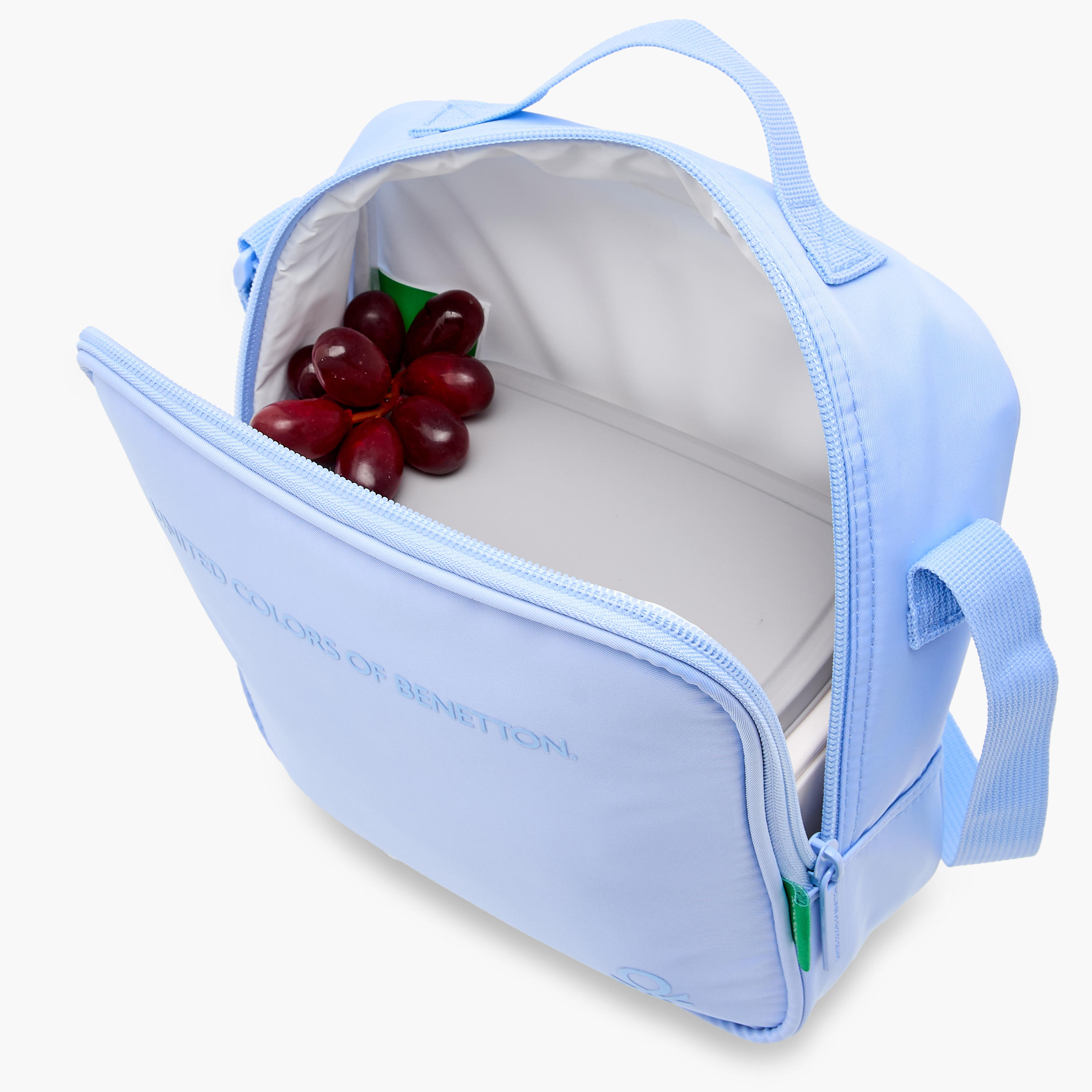 UCB Solid Lunch Bag with Adjustable Strap and Zip Closure-school-lunchessentials-lunchbags-image-7