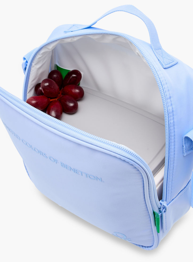 UCB Solid Lunch Bag with Adjustable Strap and Zip Closure-school-lunchessentials-lunchbags-image-7