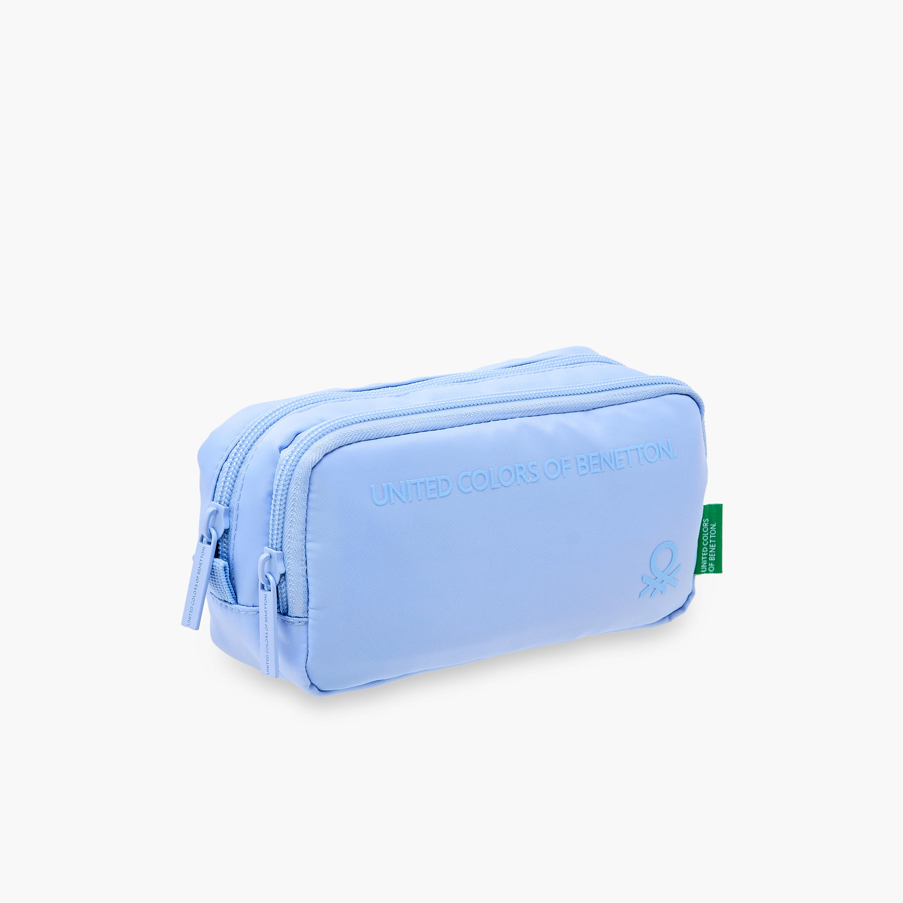 UCB Solid 2-Compartment Pencil Pouch with Zip Closure-school-stationery-pencilcases-image-2