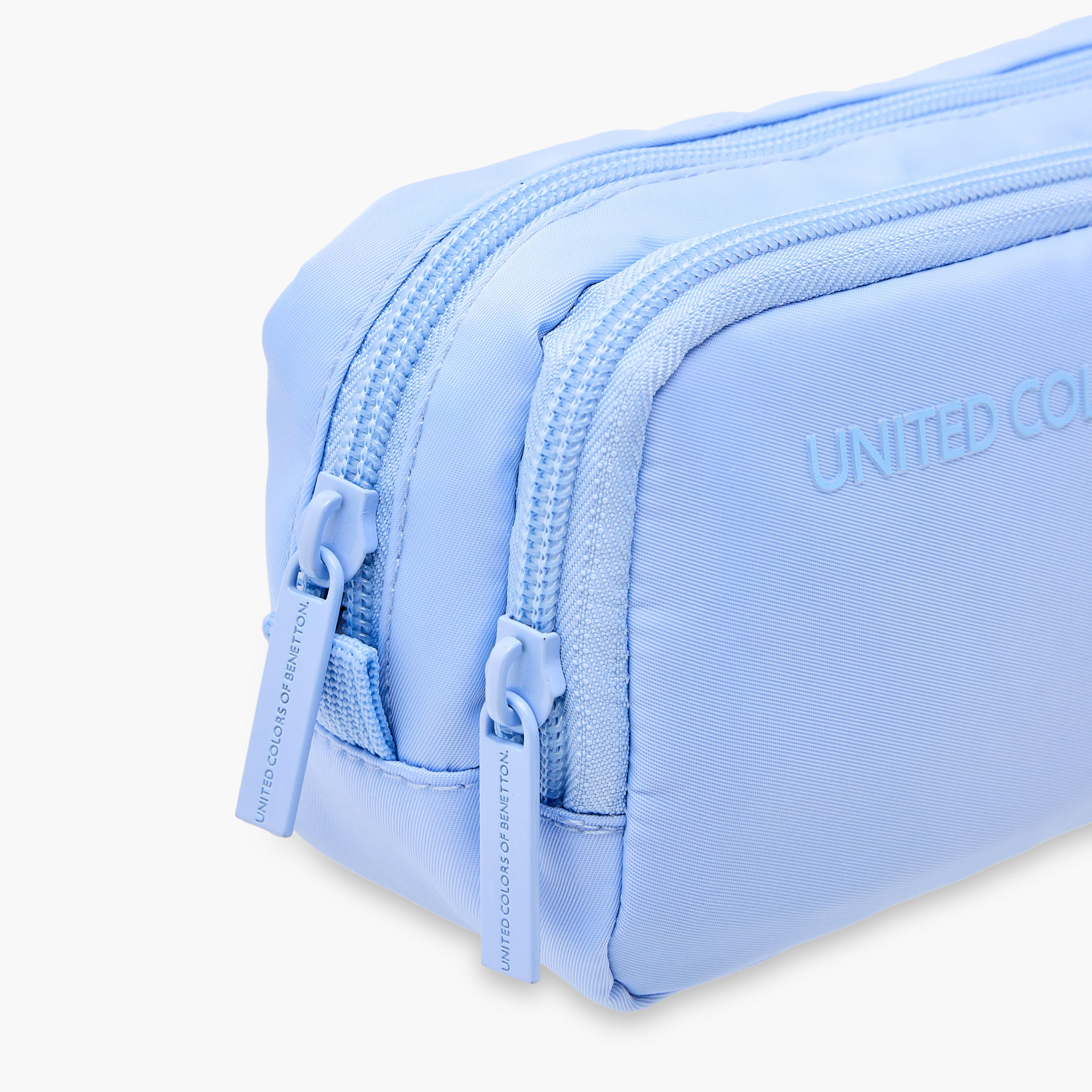 UCB Solid 2-Compartment Pencil Pouch with Zip Closure-school-stationery-pencilcases-image-3