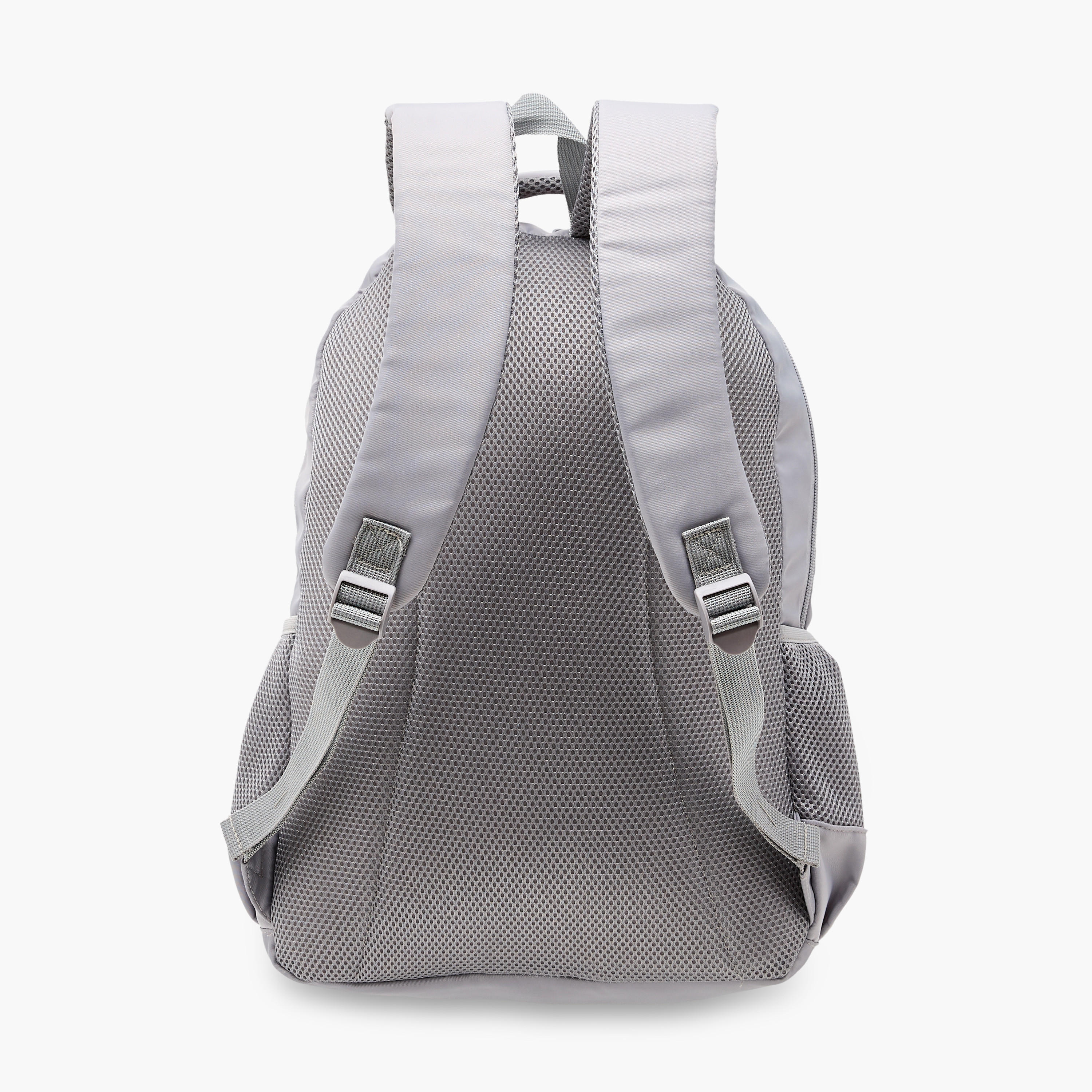 UCB 17-inch Solid Backpack with Adjustable Straps and Zip Closure - 44x30x14 cms-school-bagsandbackpacks-backpacks-image-7