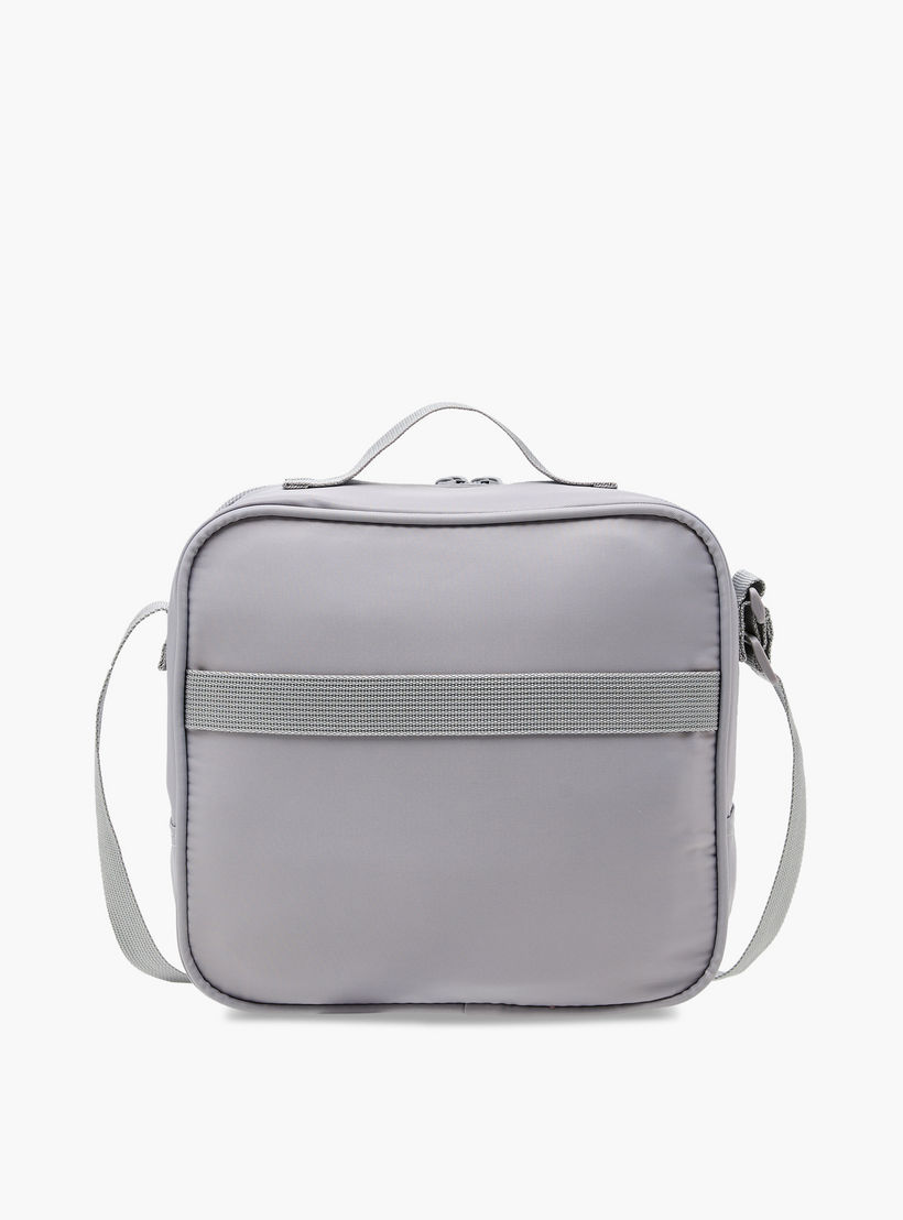 UCB Solid Lunch Bag with Adjustable Strap and Zip Closure-school-lunchessentials-lunchbags-image-3