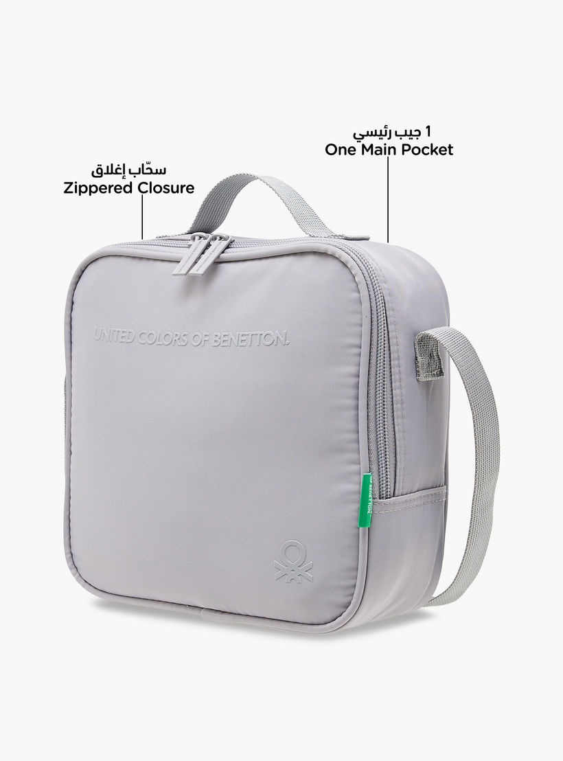 UCB Solid Lunch Bag with Adjustable Strap and Zip Closure-school-lunchessentials-lunchbags-image-6